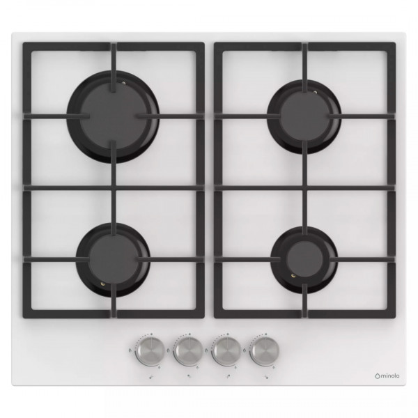 Газова поверхня на склі MINOLA MGG 614202 WH 