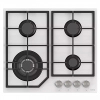 Газова поверхня на склі MINOLA MGG 61622 WH