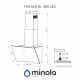 Витяжка декоративна похила Minola HVS 6612 BL 1000 LED - зображення 10