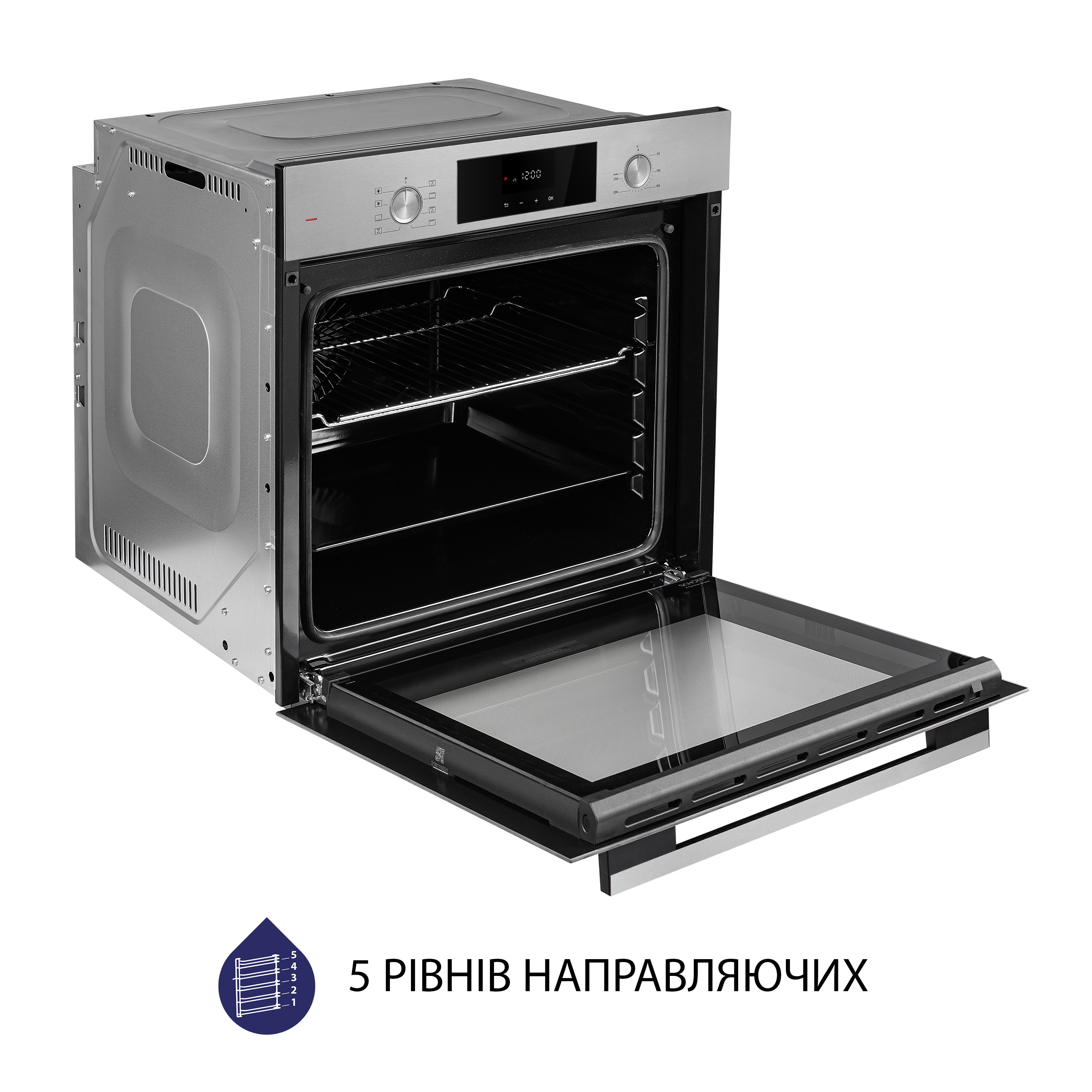 Духовой шкаф электрический Minola EOD 6804 INOX - зображення 8