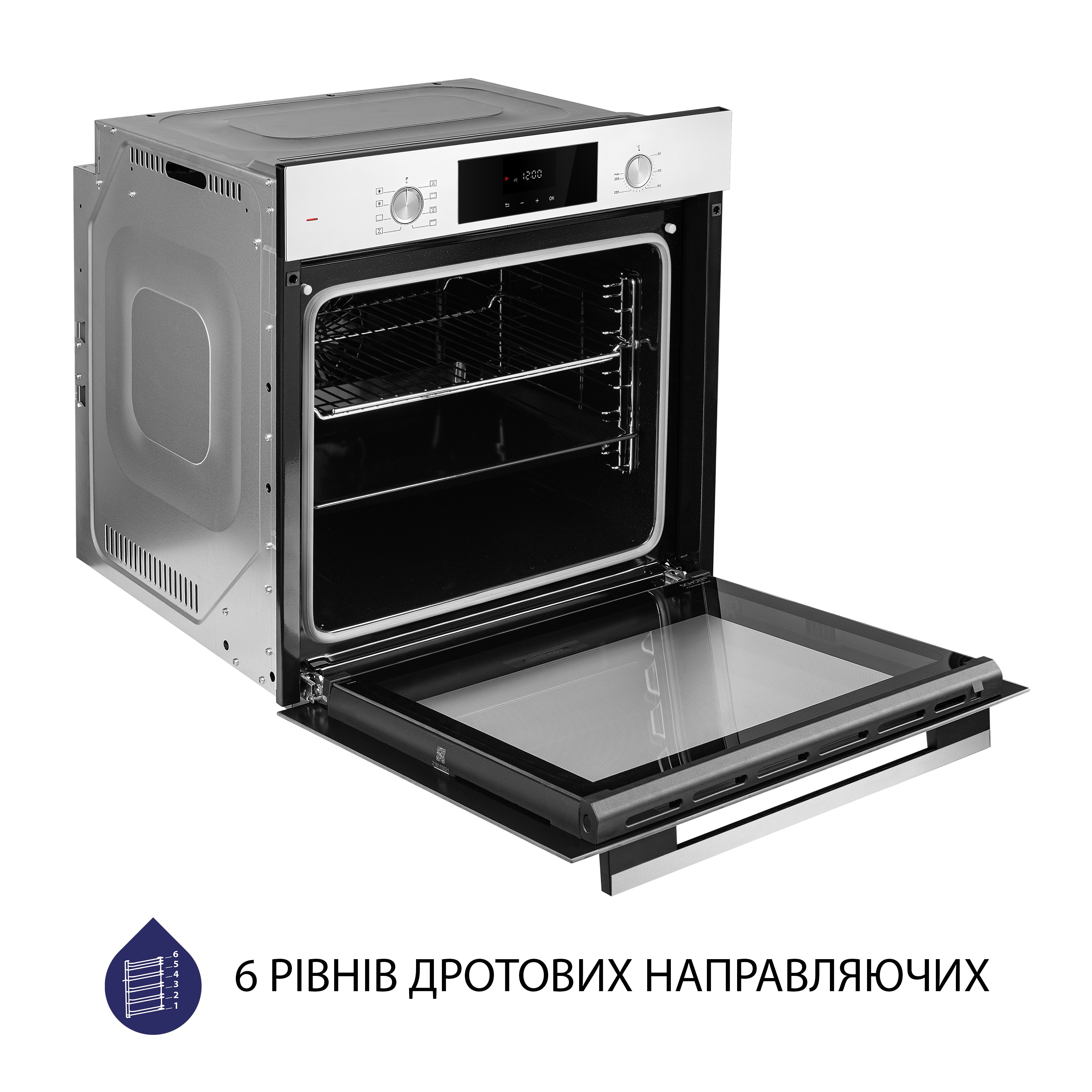Духова шафа електрична Minola EOD 6814 WH - зображення 8