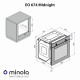 Духова шафа електрична Minola EO 674 Midnight - зображення 14