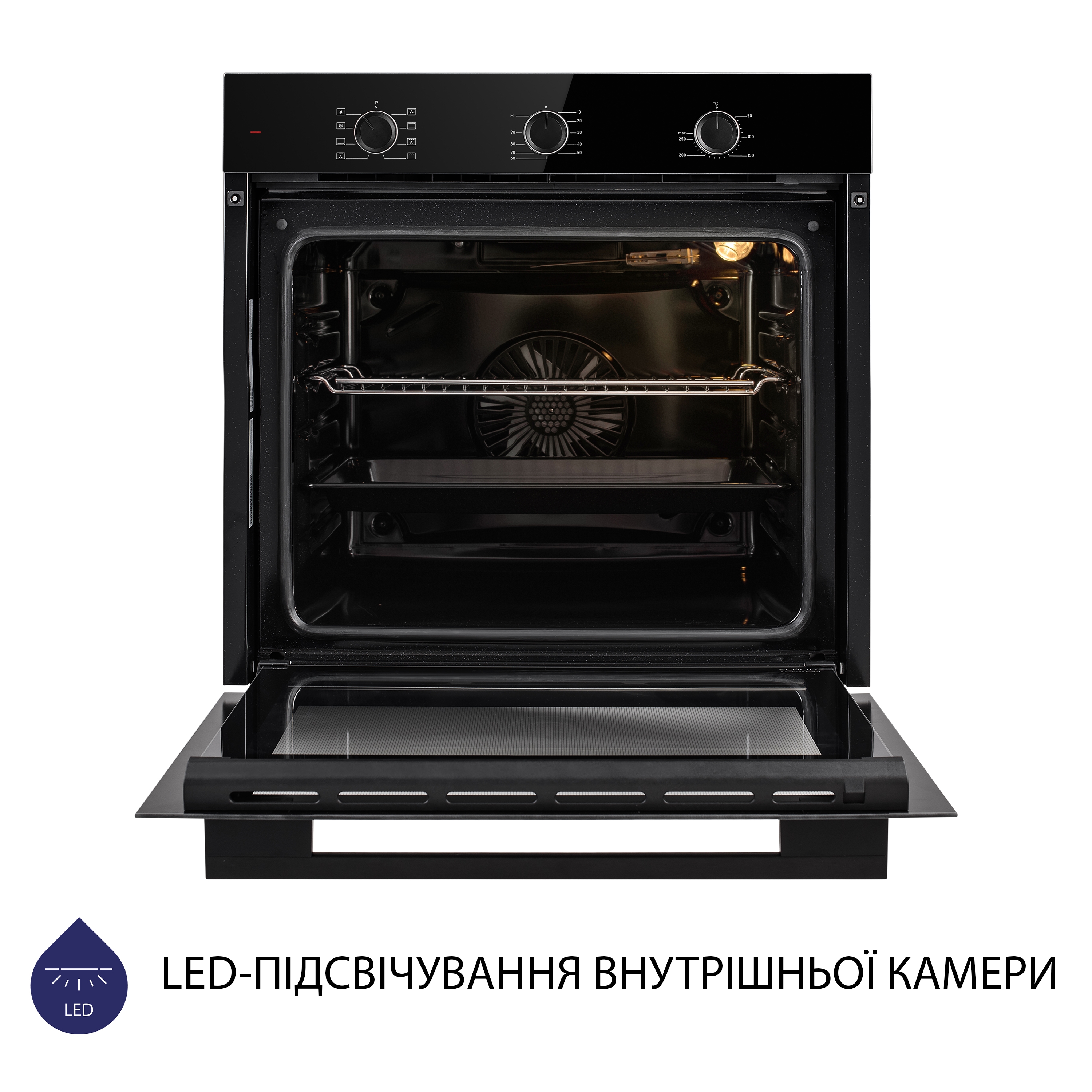Духова шафа електрична Minola EO 684 BL - зображення 7