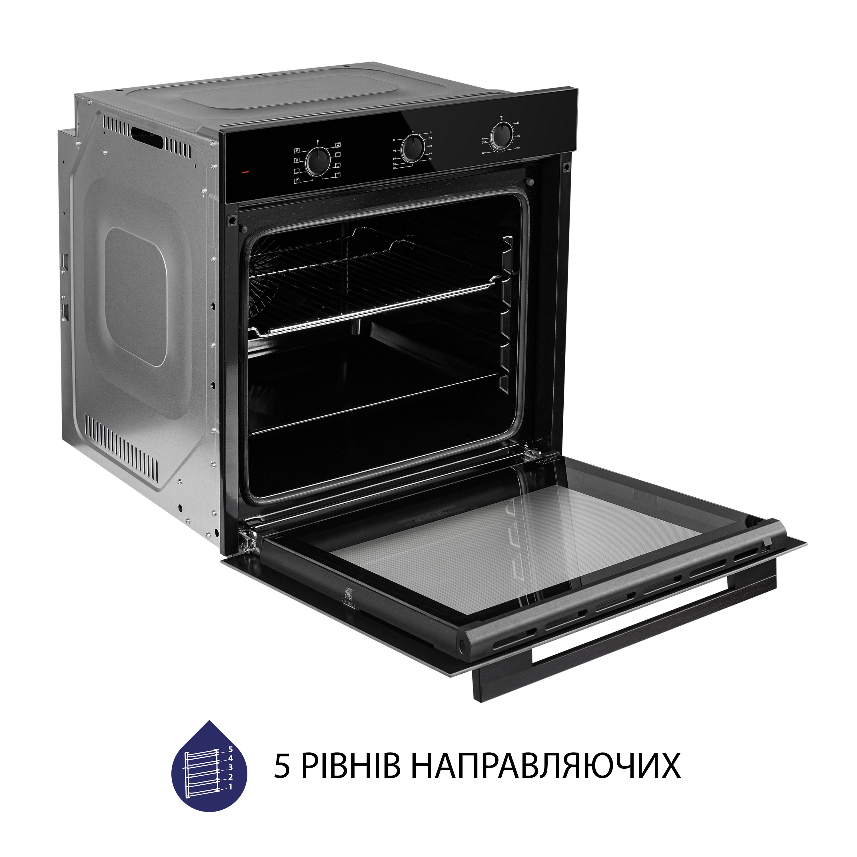Духова шафа електрична Minola EO 684 BL - зображення 9