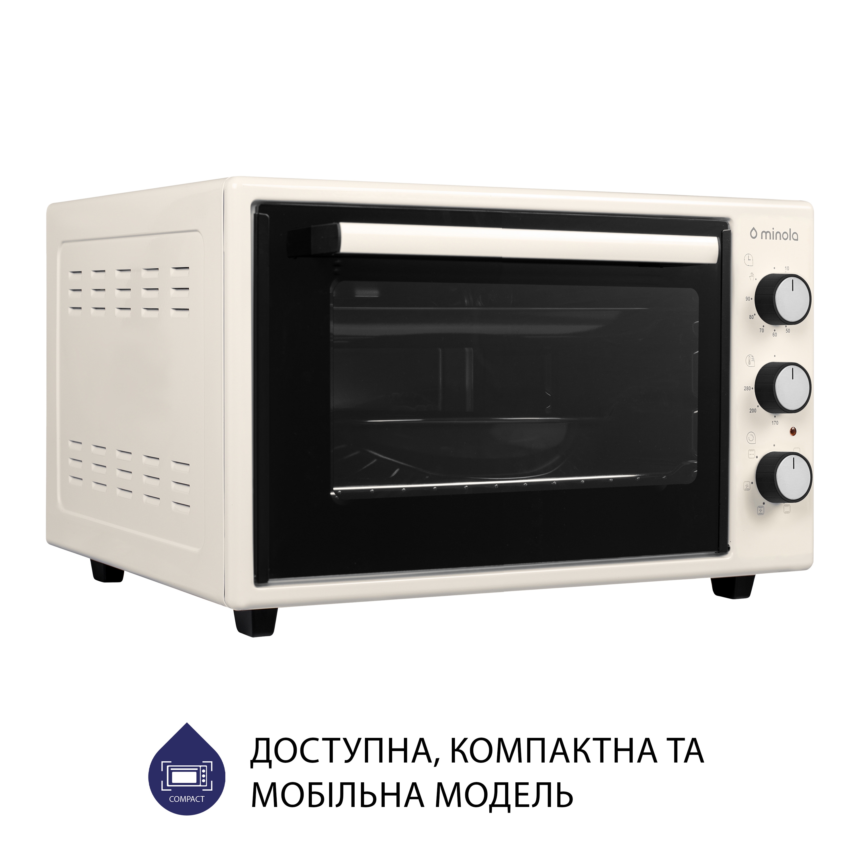 Minola 5902767909266 - зображення 4 Электрическая печь Minola FOET 3714 IV - зображення 4
