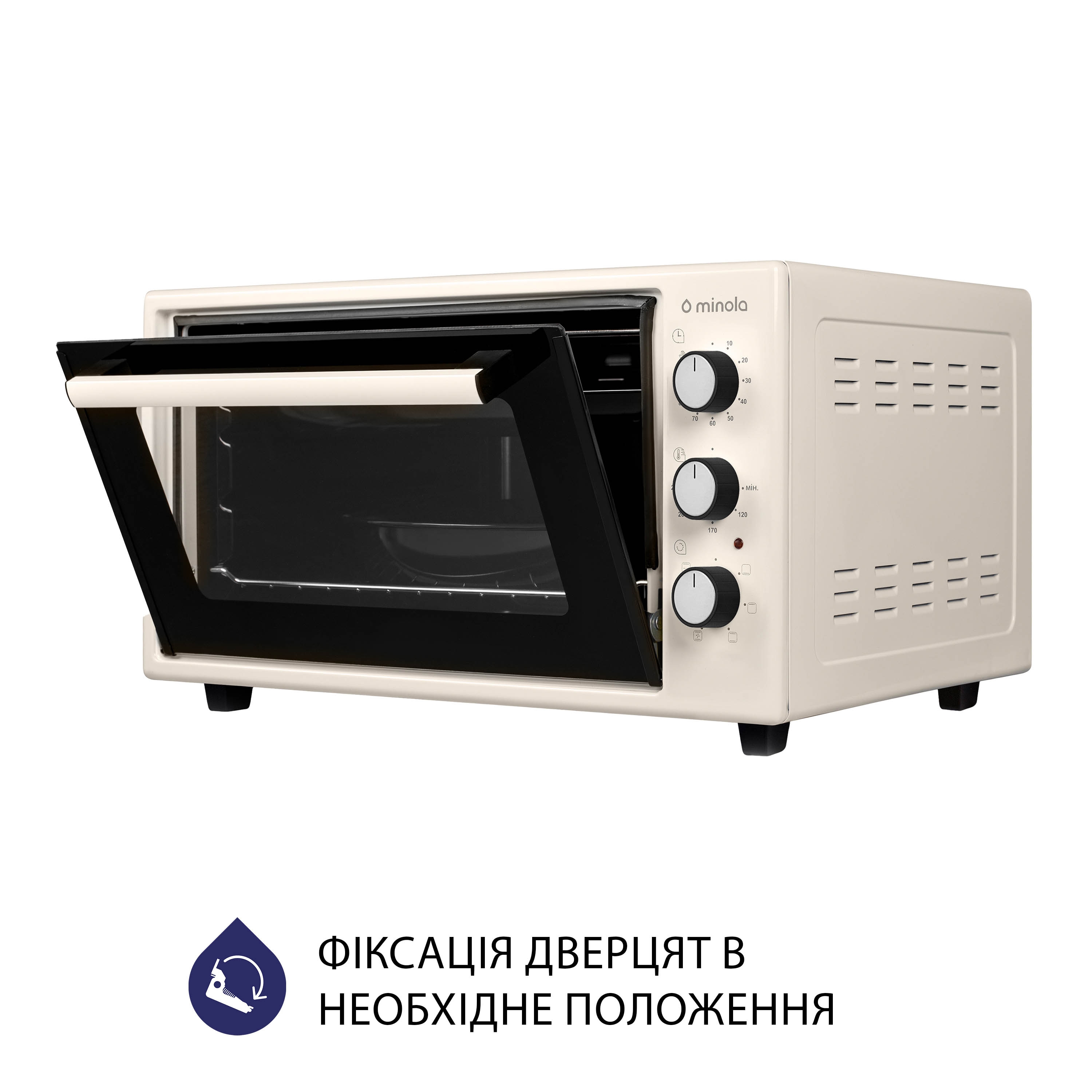 Minola 5902767909266 - зображення 7 Электрическая печь Minola FOET 3714 IV - зображення 7