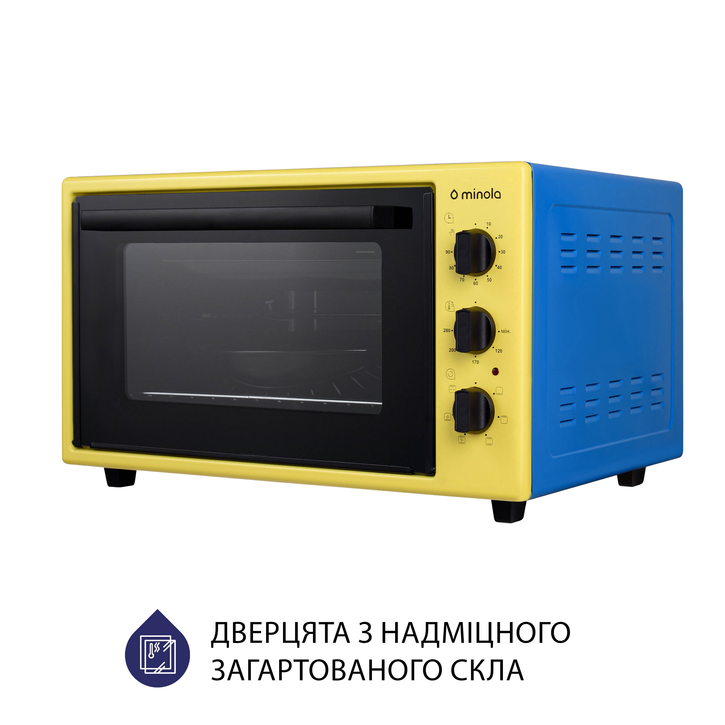 Minola 5902767909273 - зображення 5 Электрическая печь Minola FOET 3714 UA - зображення 5
