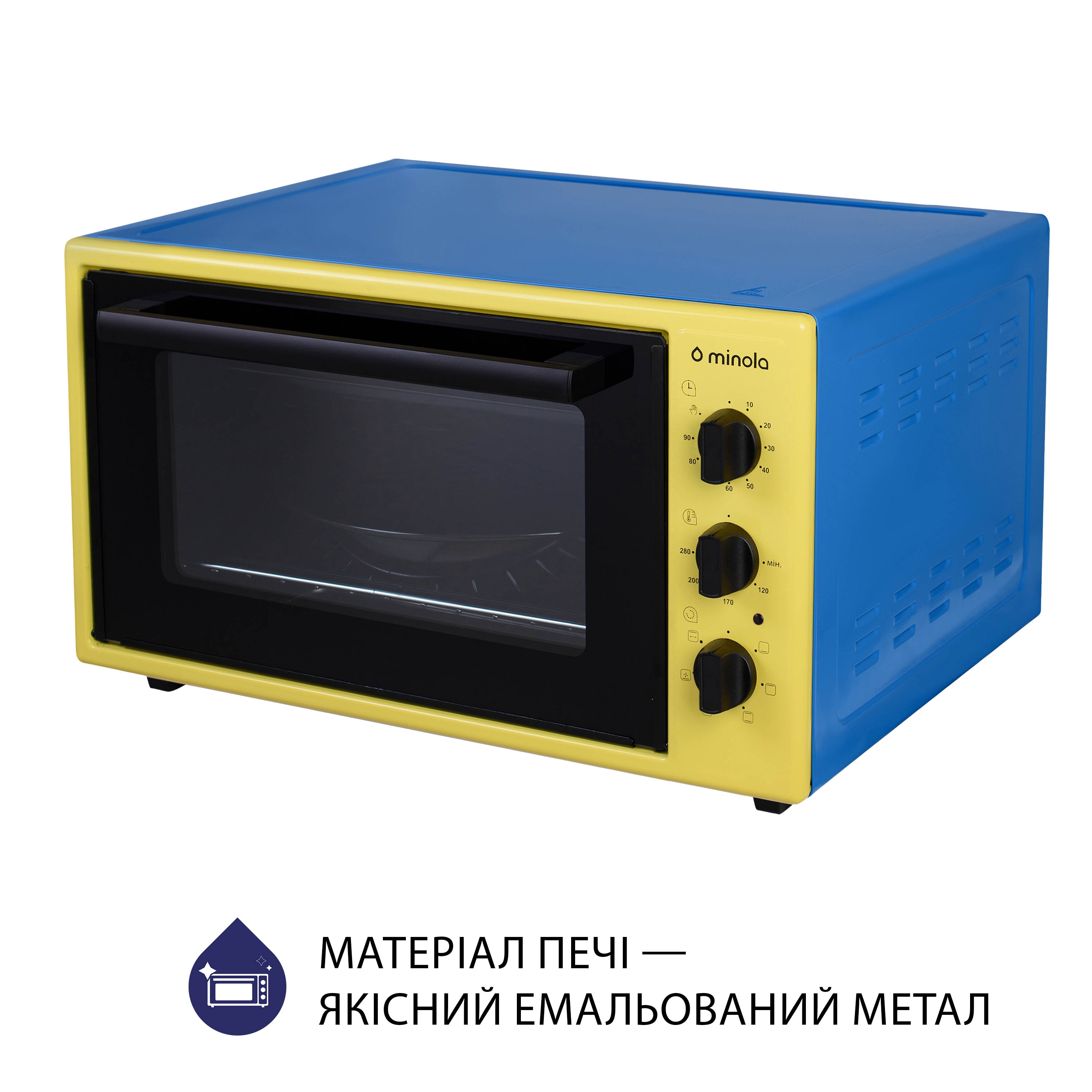 Minola 5902767909273 - зображення 6 Электрическая печь Minola FOET 3714 UA - зображення 6