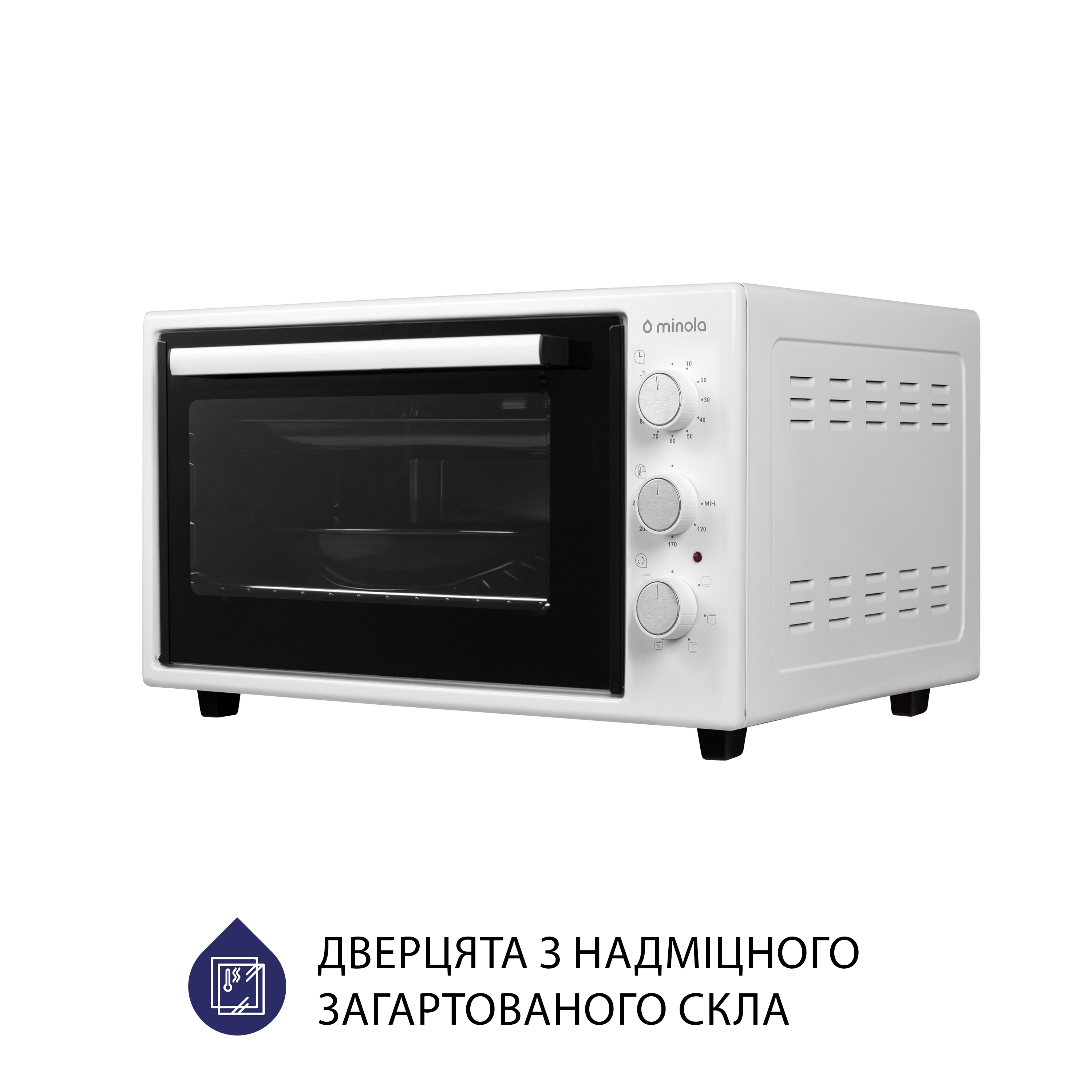Электрическая печь Minola FOET 3714 WH - зображення 5