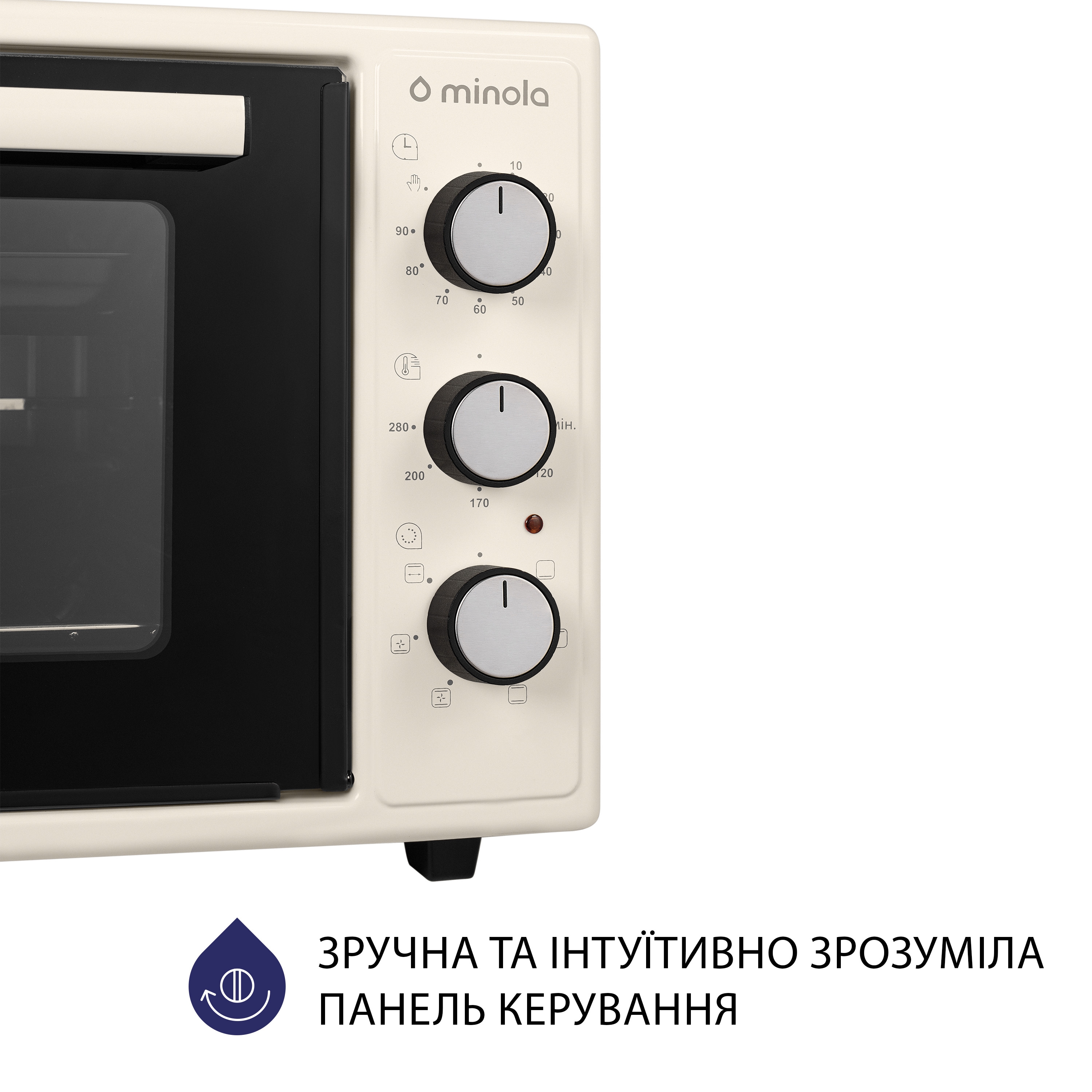 Minola 5902767909396 - зображення 3 Электрическая печь Minola FOET 4815 IV - зображення 3