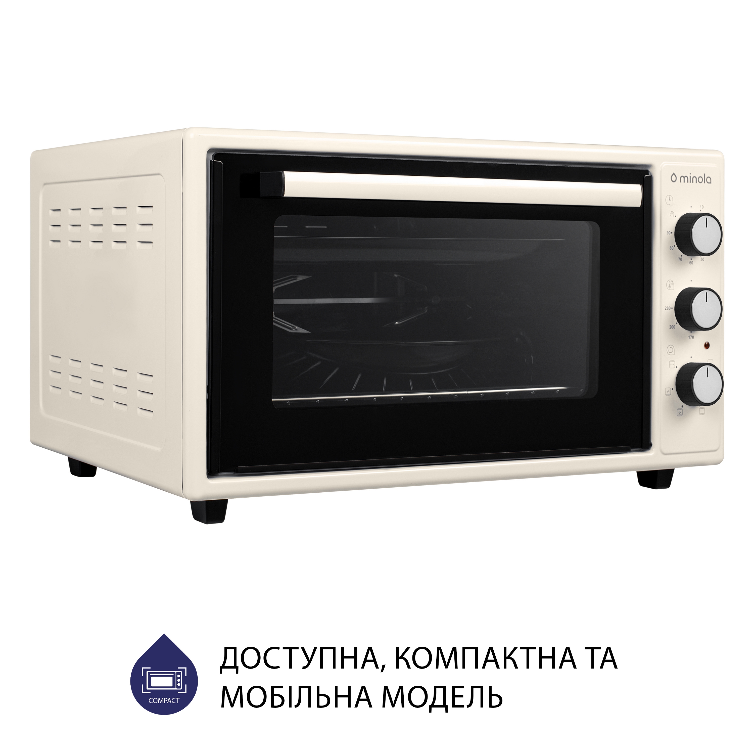 Minola 5902767909396 - зображення 4 Электрическая печь Minola FOET 4815 IV - зображення 4