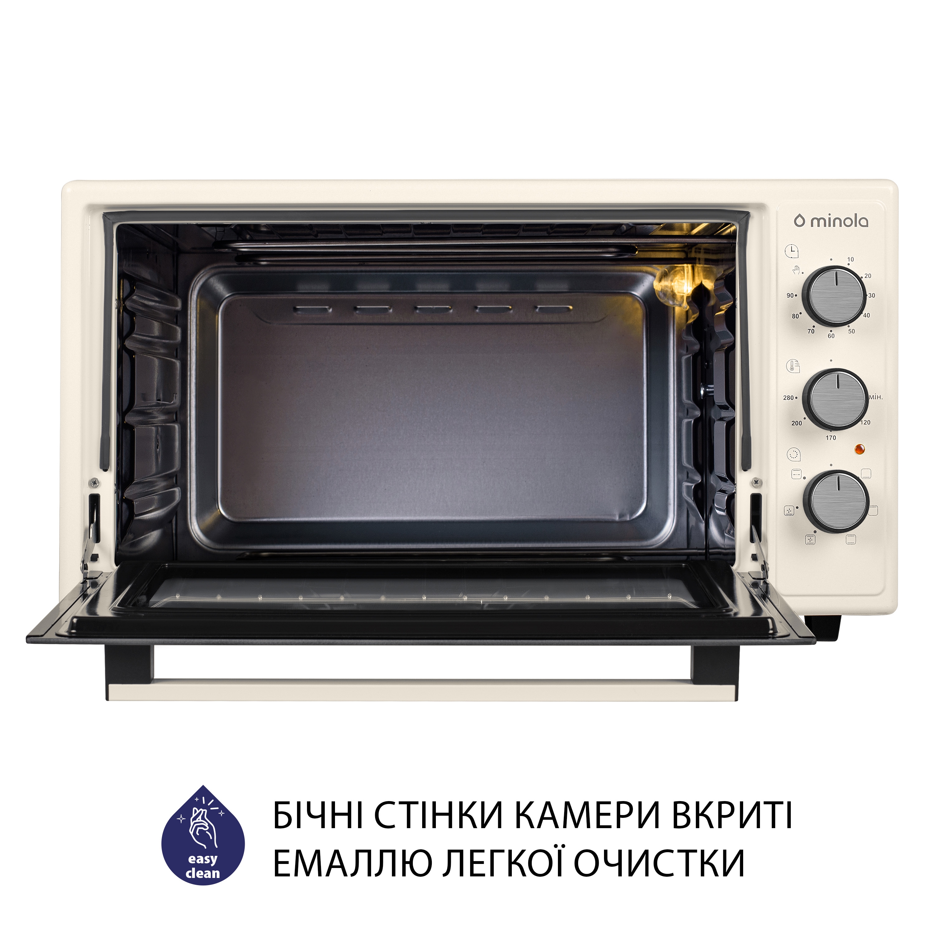 Minola 5902767909396 - зображення 9 Электрическая печь Minola FOET 4815 IV - зображення 9