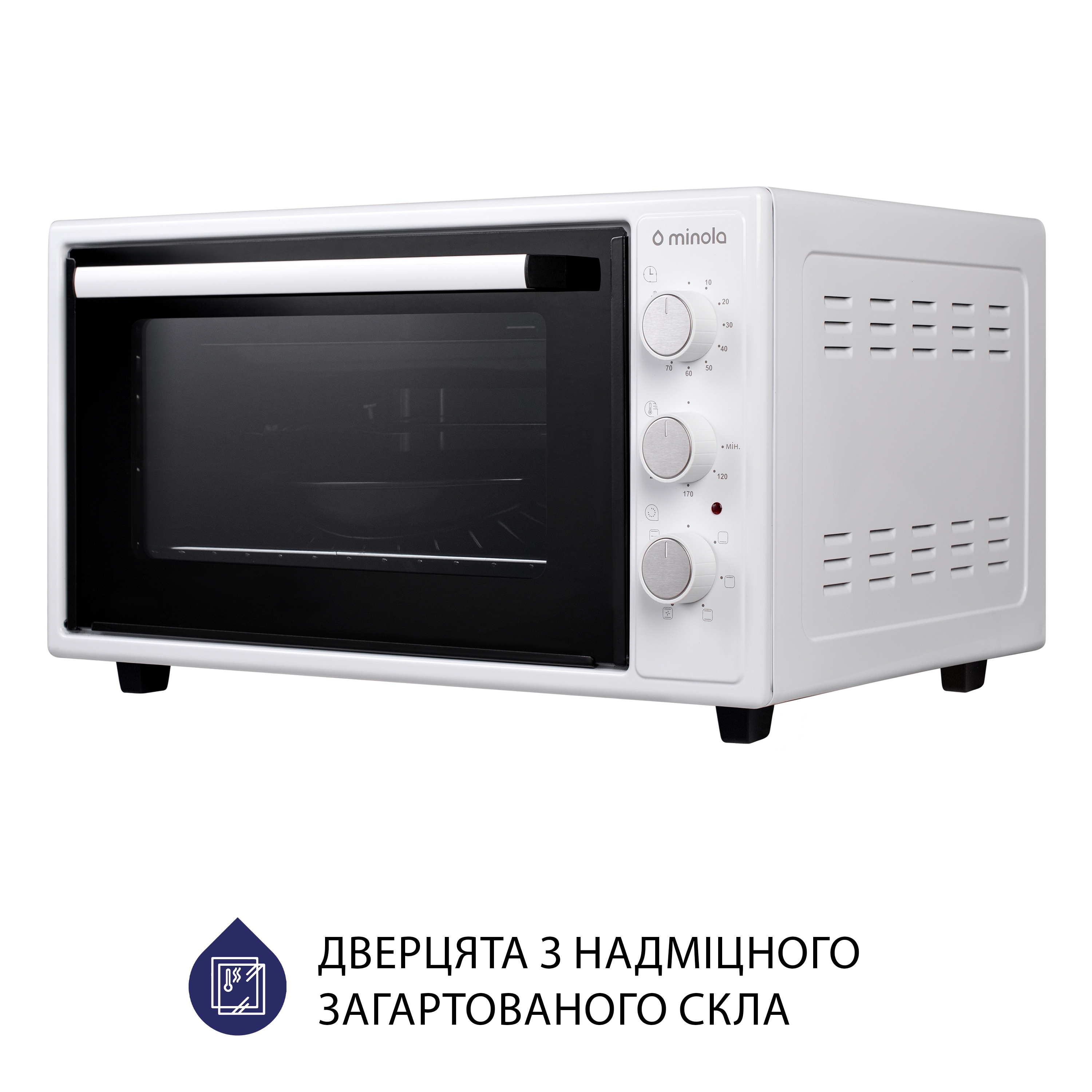 Электрическая печь Minola FOET 4815 WH - зображення 5