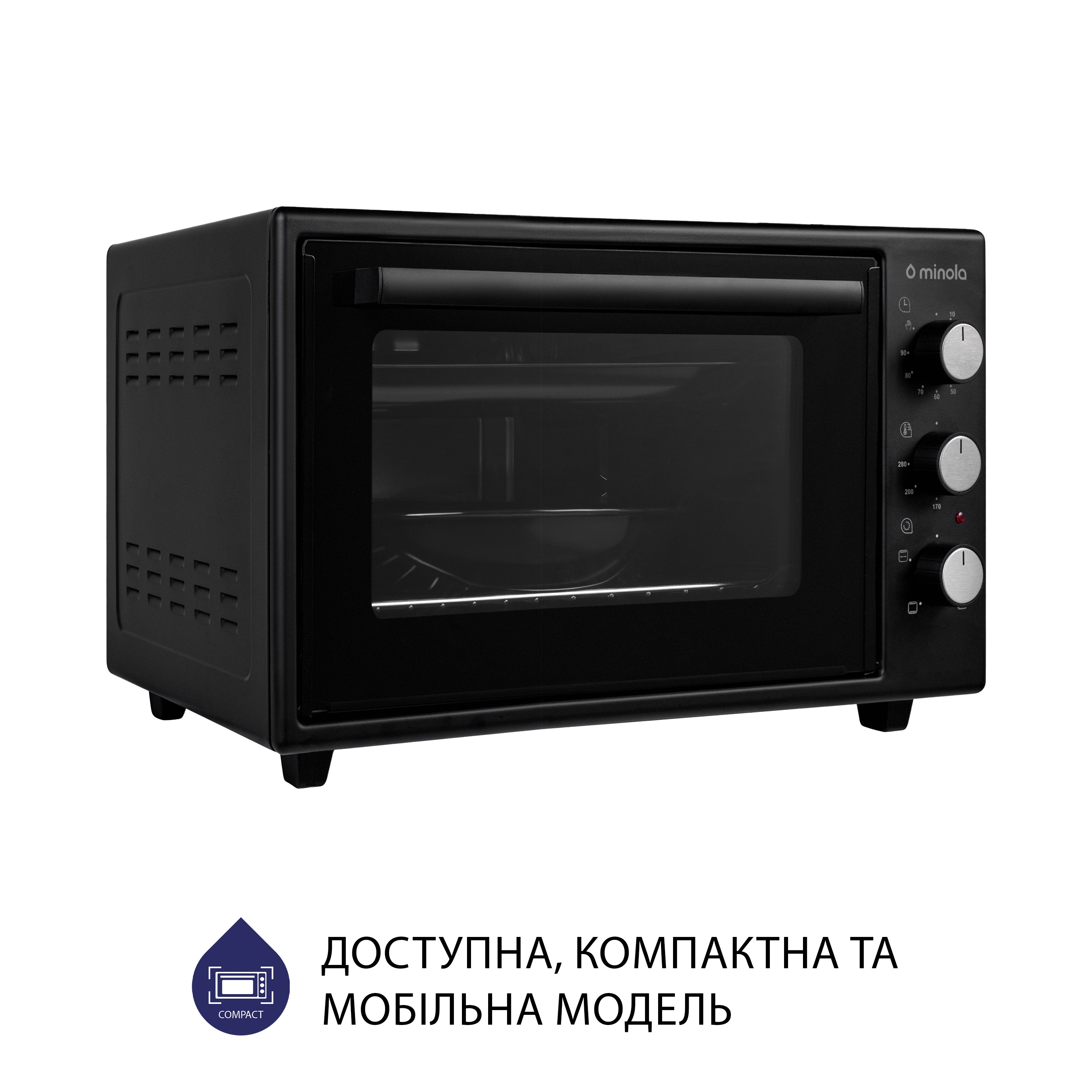 Электрическая печь Minola FOEV 3714 BL - зображення 4