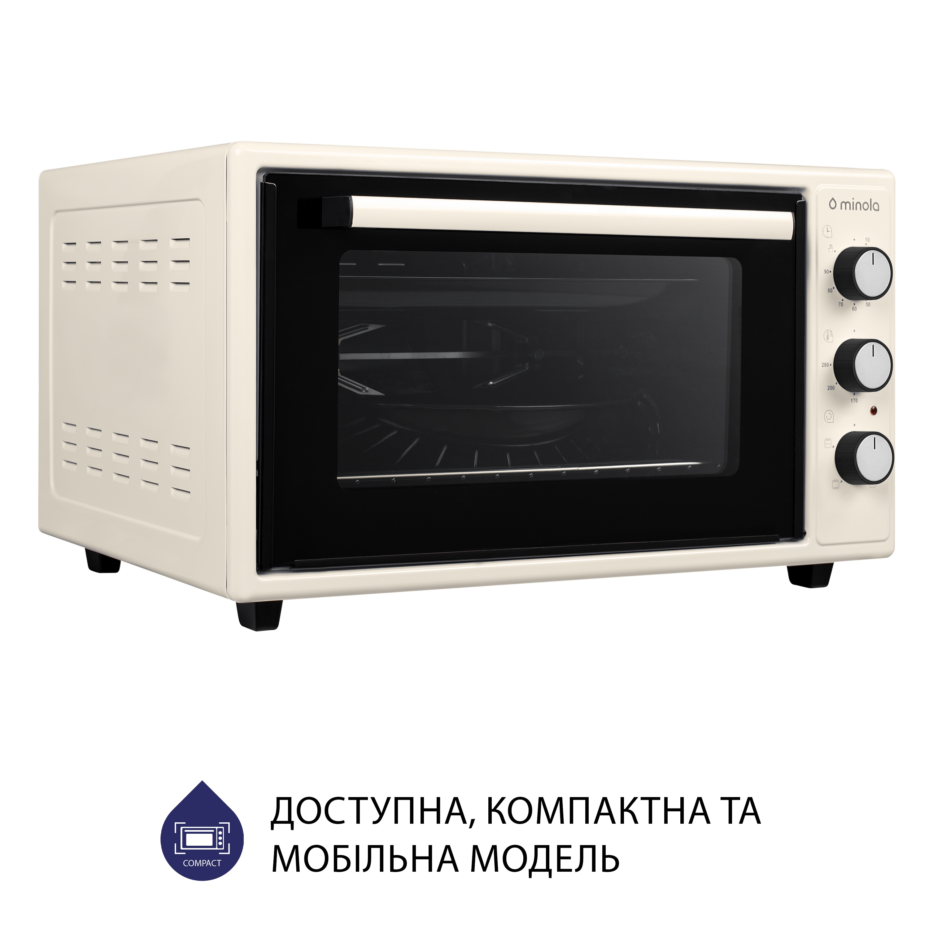 Електрична піч Minola FOEV 4815 IV - зображення 4
