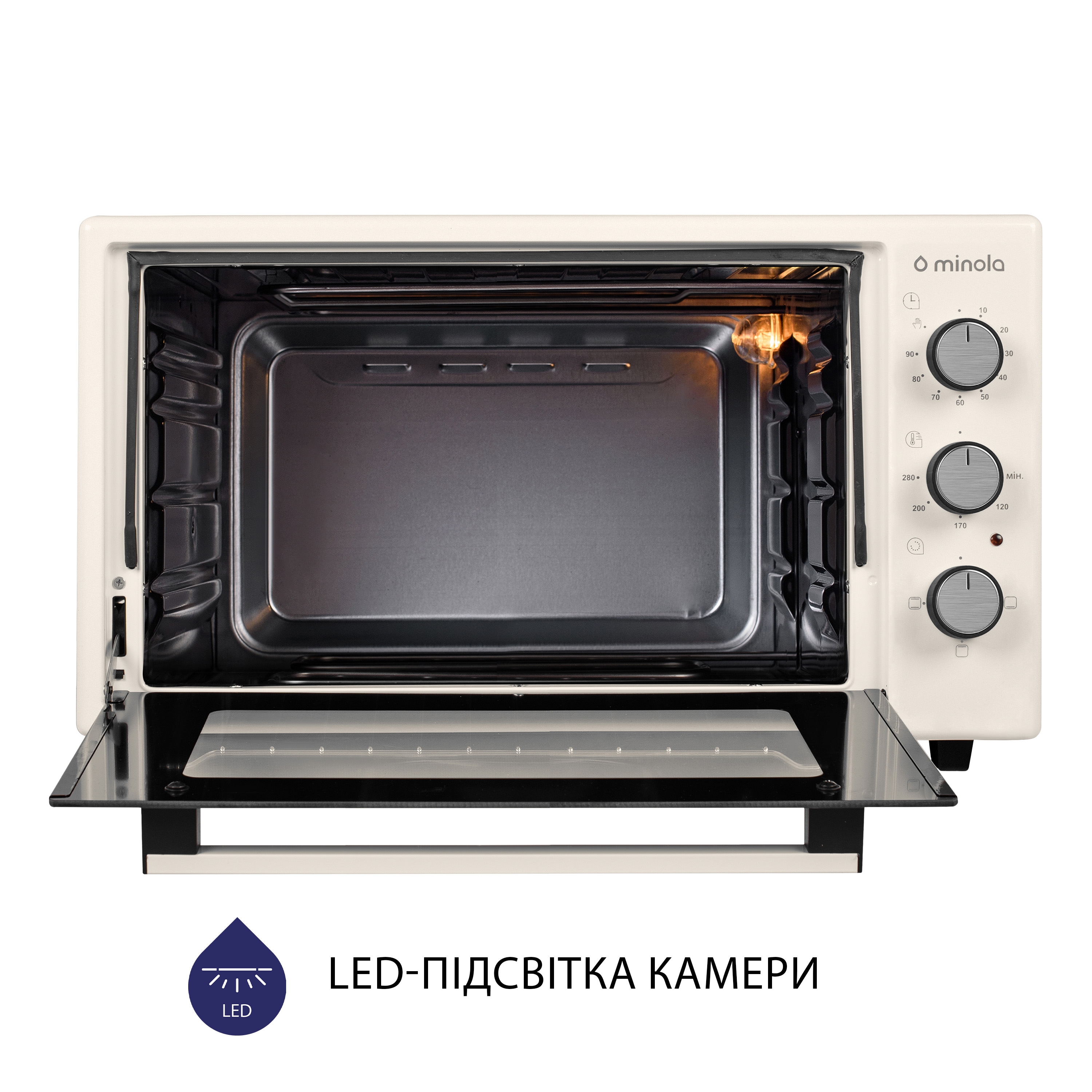 Minola 5902767909181 - зображення 8 Электрическая печь Minola FOE 3714 IV - зображення 8
