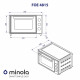 Електрична піч Minola FOE 4815 IV - зображення 15