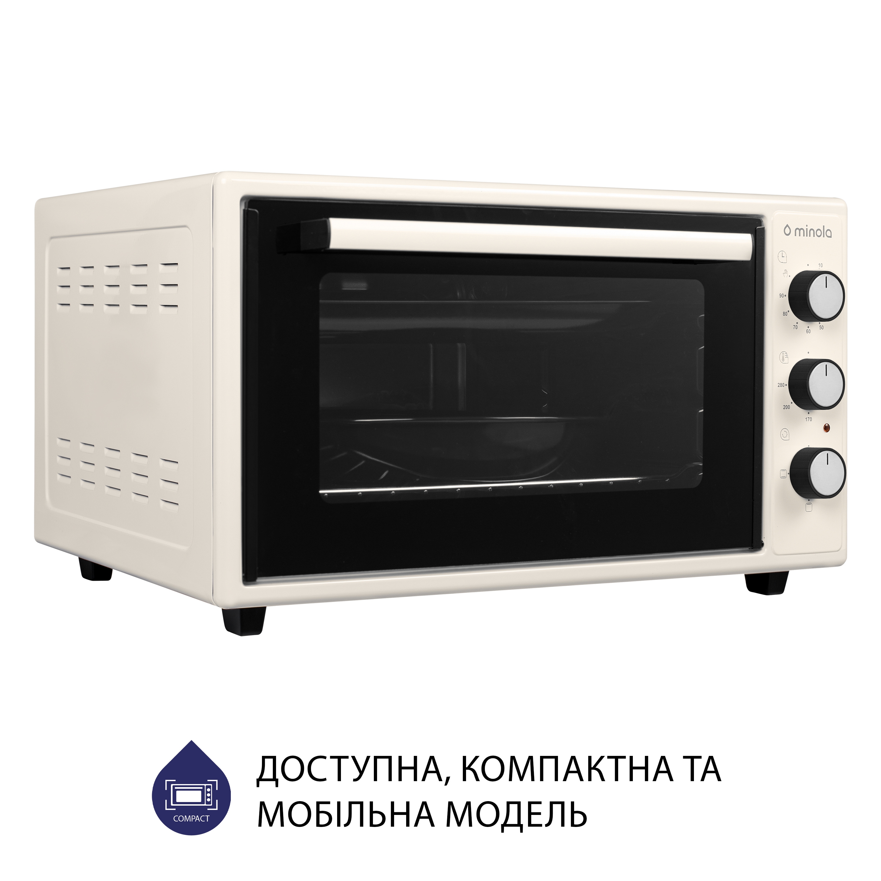 Minola 5902767909310 - зображення 4 Электрическая печь Minola FOE 4815 IV - зображення 4