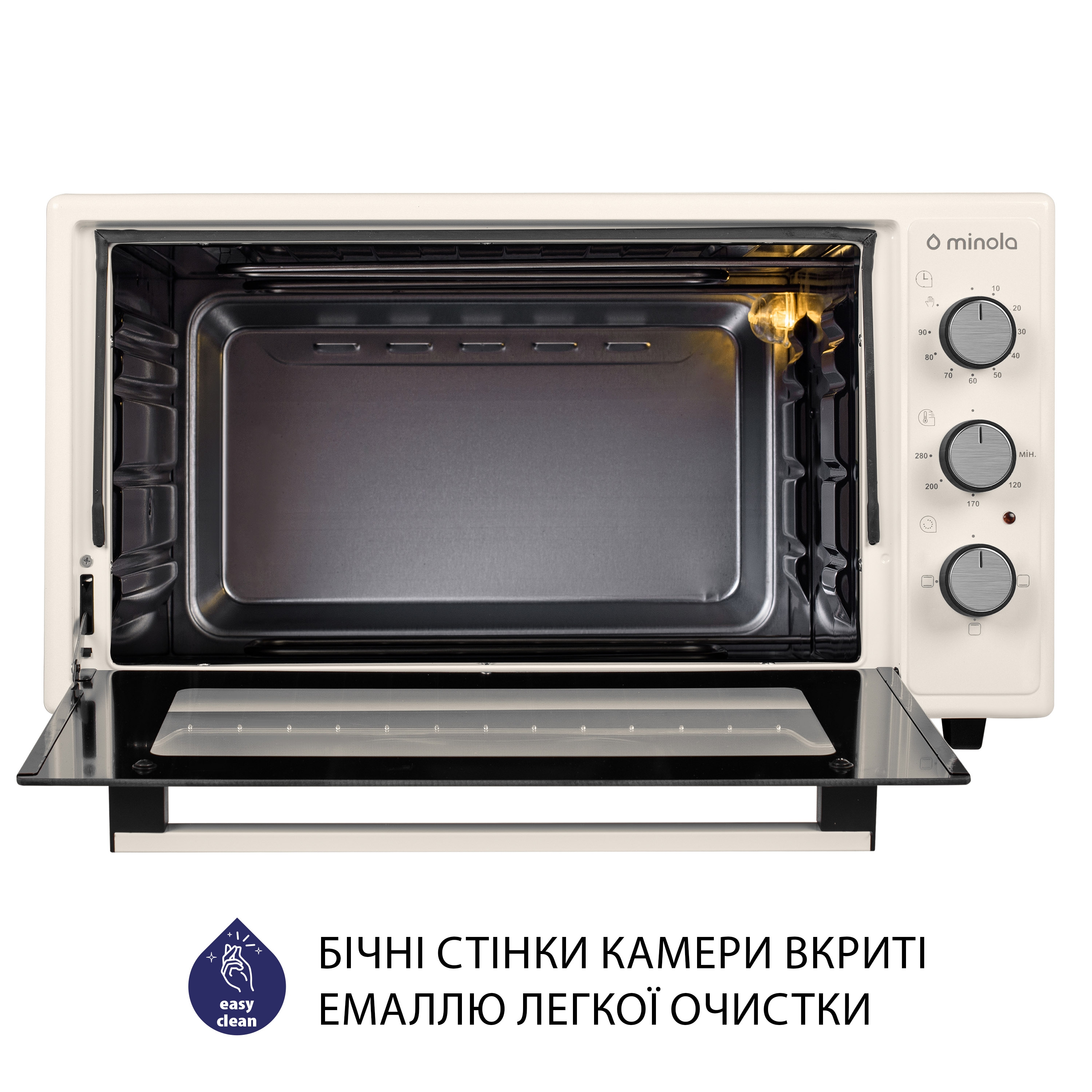 Minola 5902767909310 - зображення 8 Электрическая печь Minola FOE 4815 IV - зображення 8