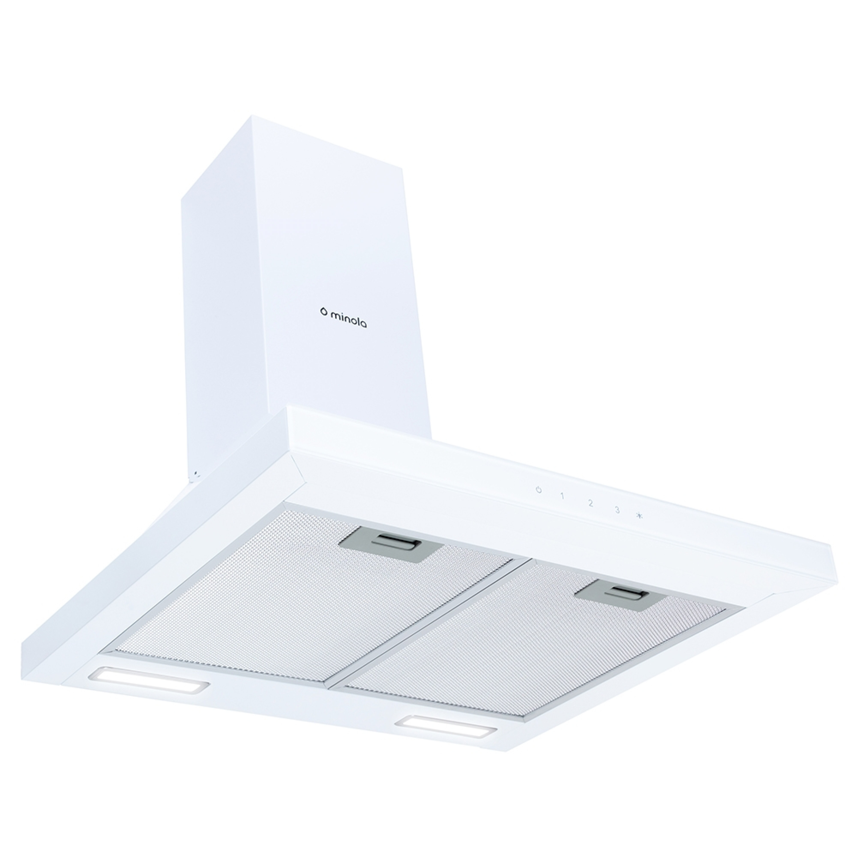Витяжка купольна Minola DKS 6754 WH 1100 LED GLASS - зображення 3