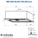 Витяжка повновбудована Minola HBI 5264 WH GLASS 700 LED Line - зображення 10