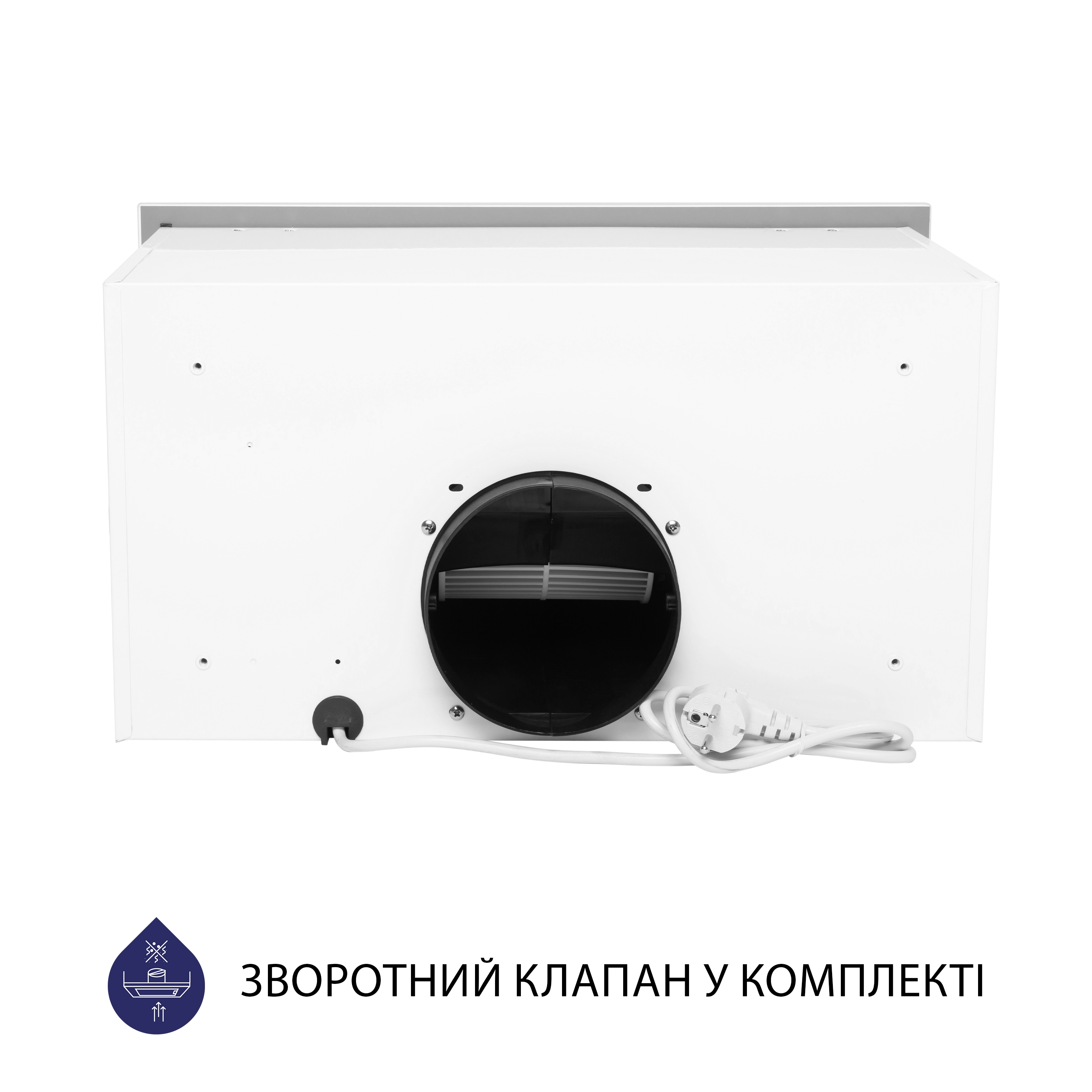 Витяжка повновбудована Minola HBI 5664 WH GLASS 1000 LED Line - зображення 7