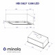 Вытяжка полновстраиваемая Minola HBI 5827 I 1200 LED - зображення 10