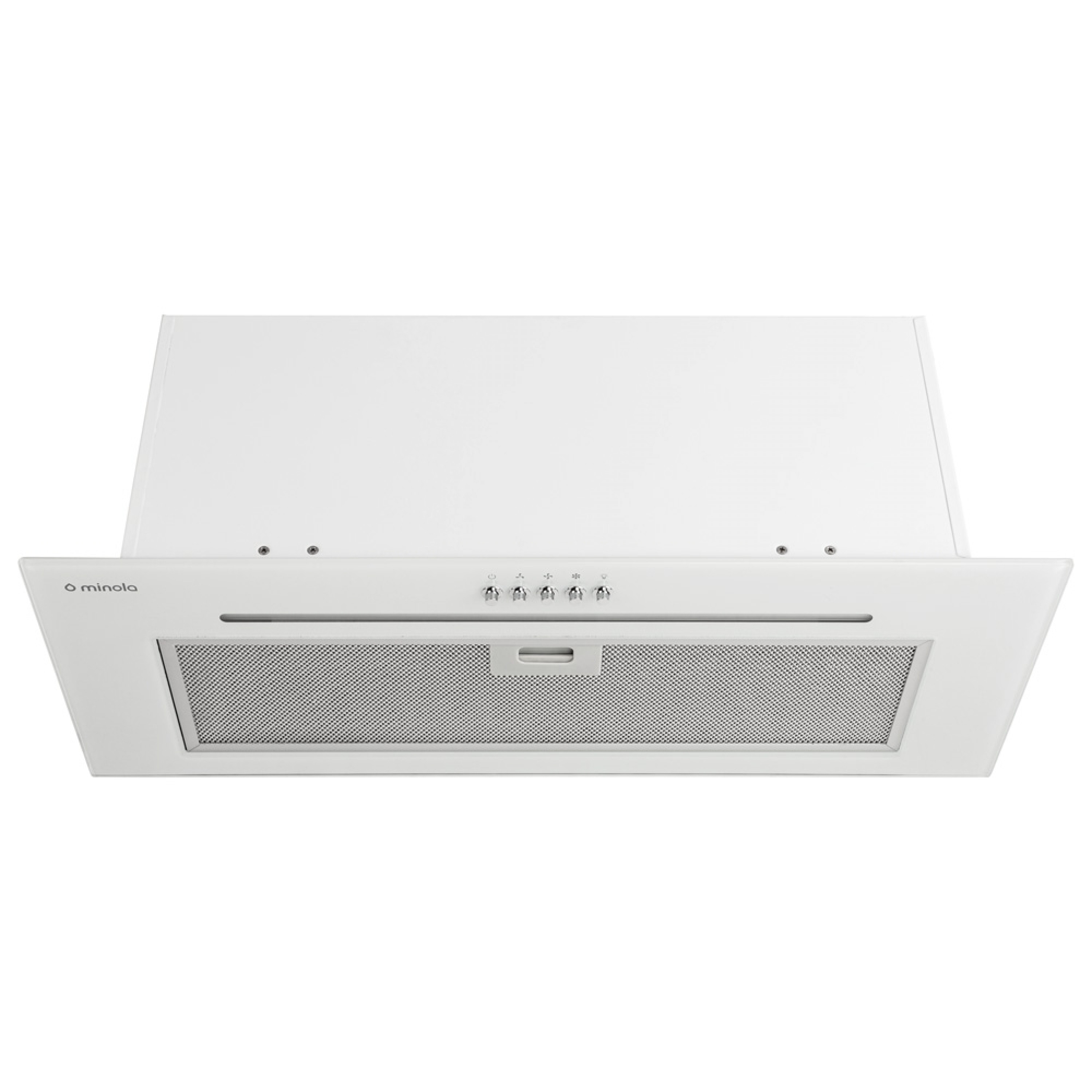 Витяжка повновбудована Minola HBI 7664 WH GLASS 1000 LED Line - зображення 3