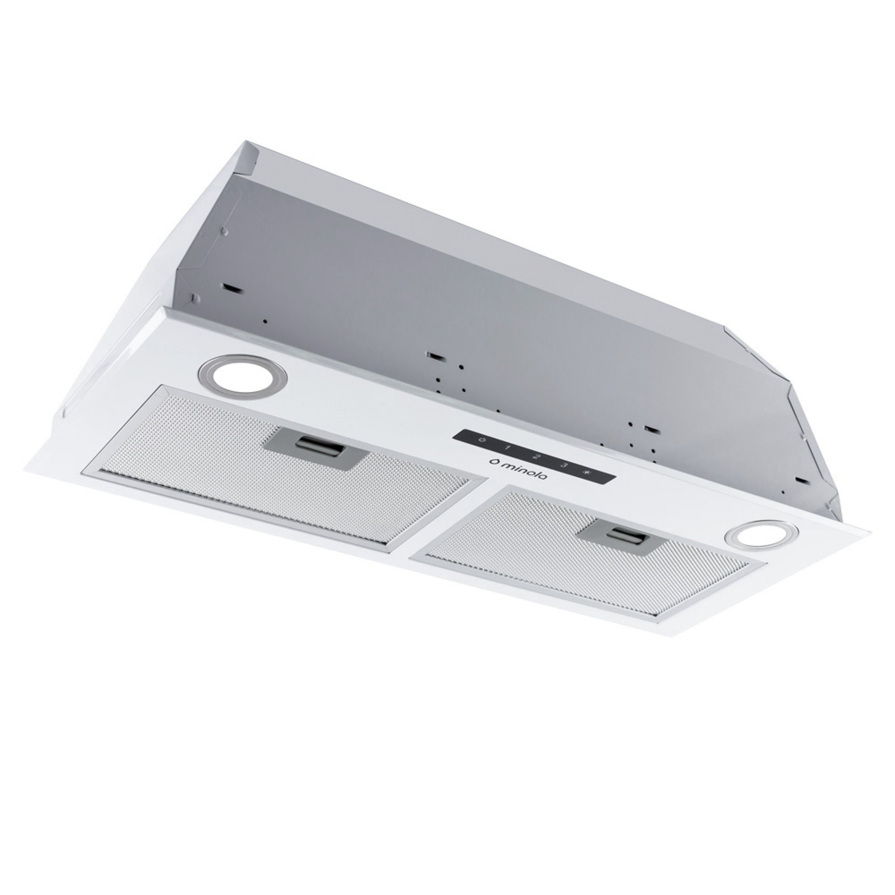 Витяжка повновбудована Minola HBS 7652 WH 1000 LED - зображення 2