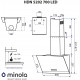 Витяжка декоративна похила Minola HDN 5202 BL/INOX 700 LED - зображення 15