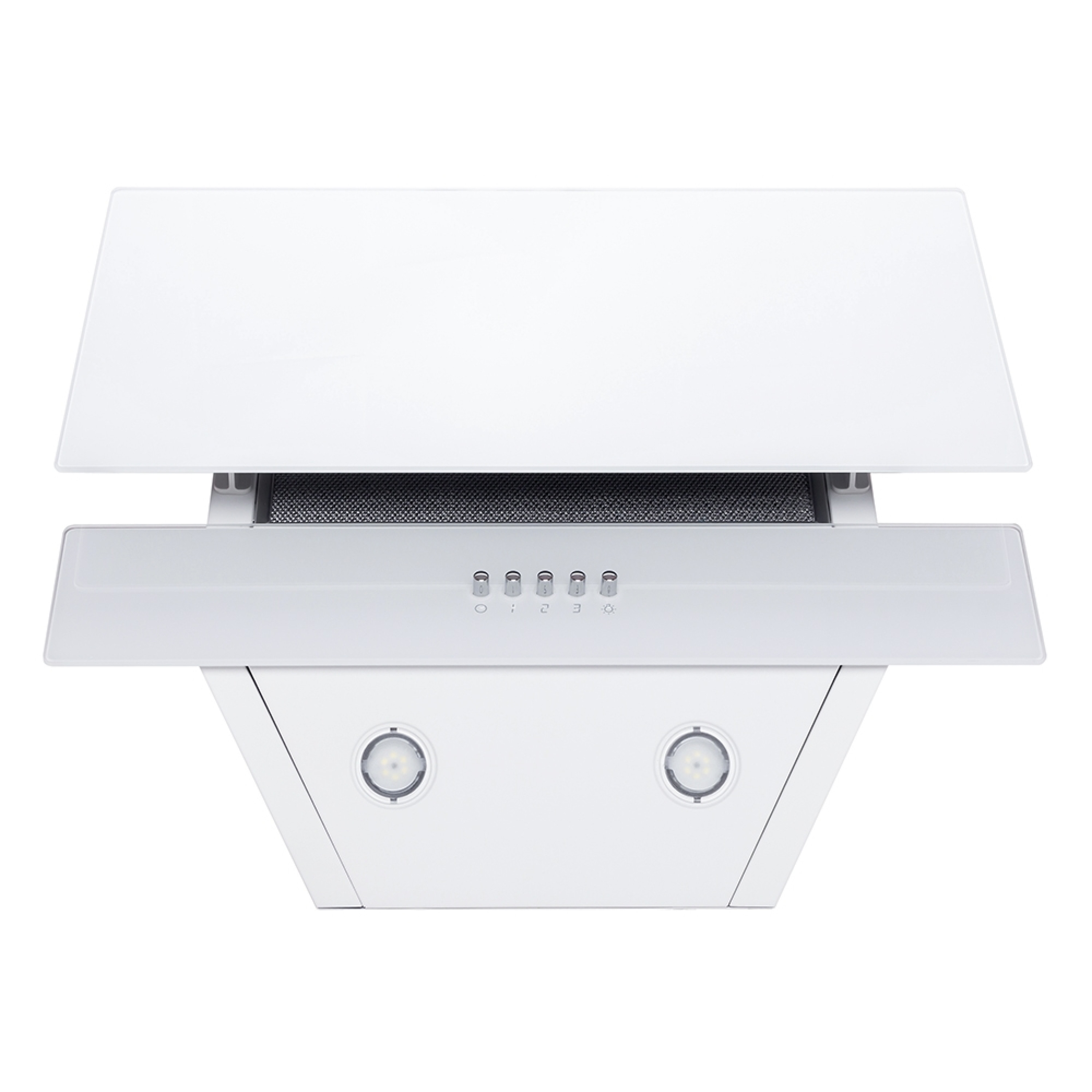 Вытяжка декоративная наклонная Minola HDN 5212 WH 700 LED - зображення 5