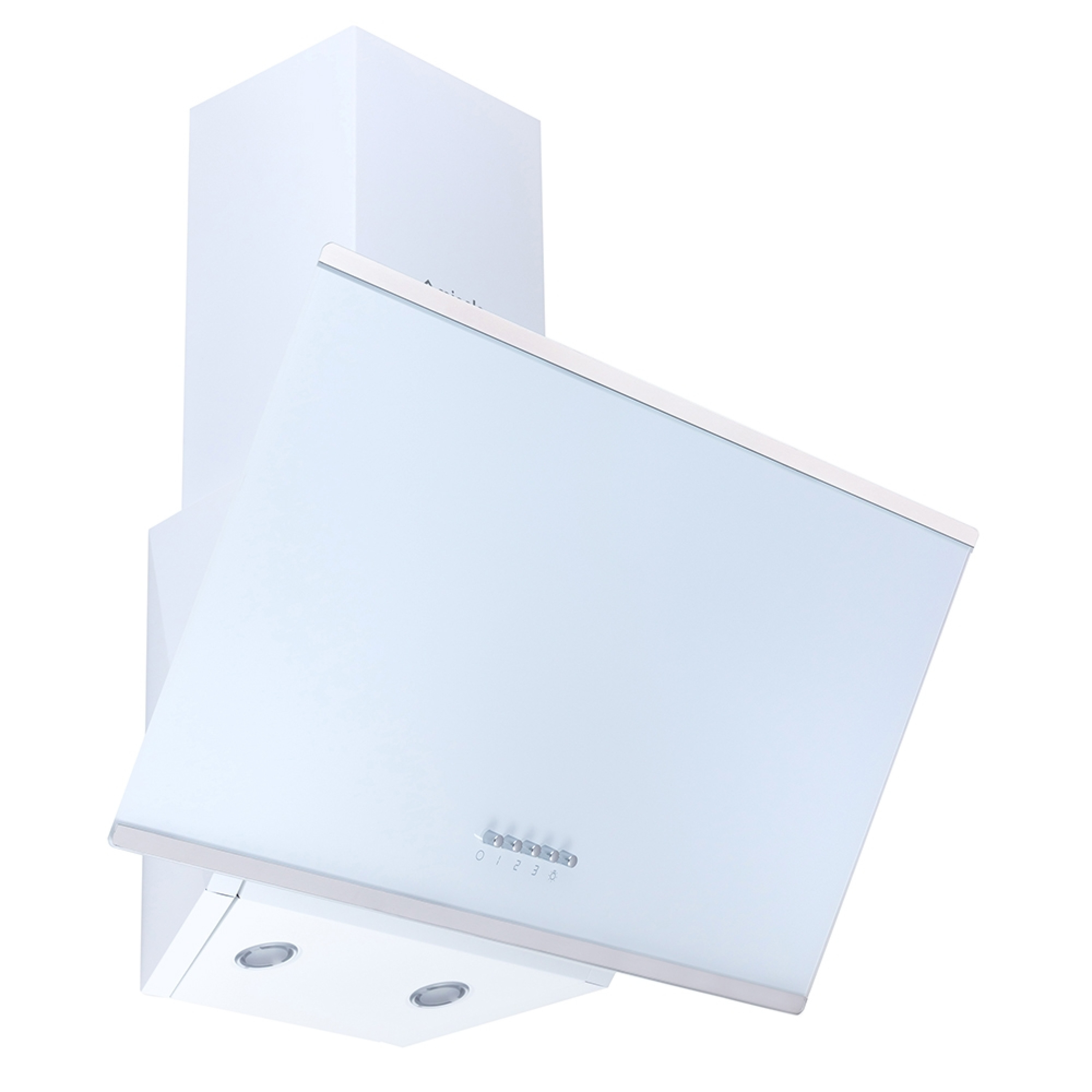 Витяжка декоративна похила Minola HDN 6202 WH/INOX 700 LED - зображення 2
