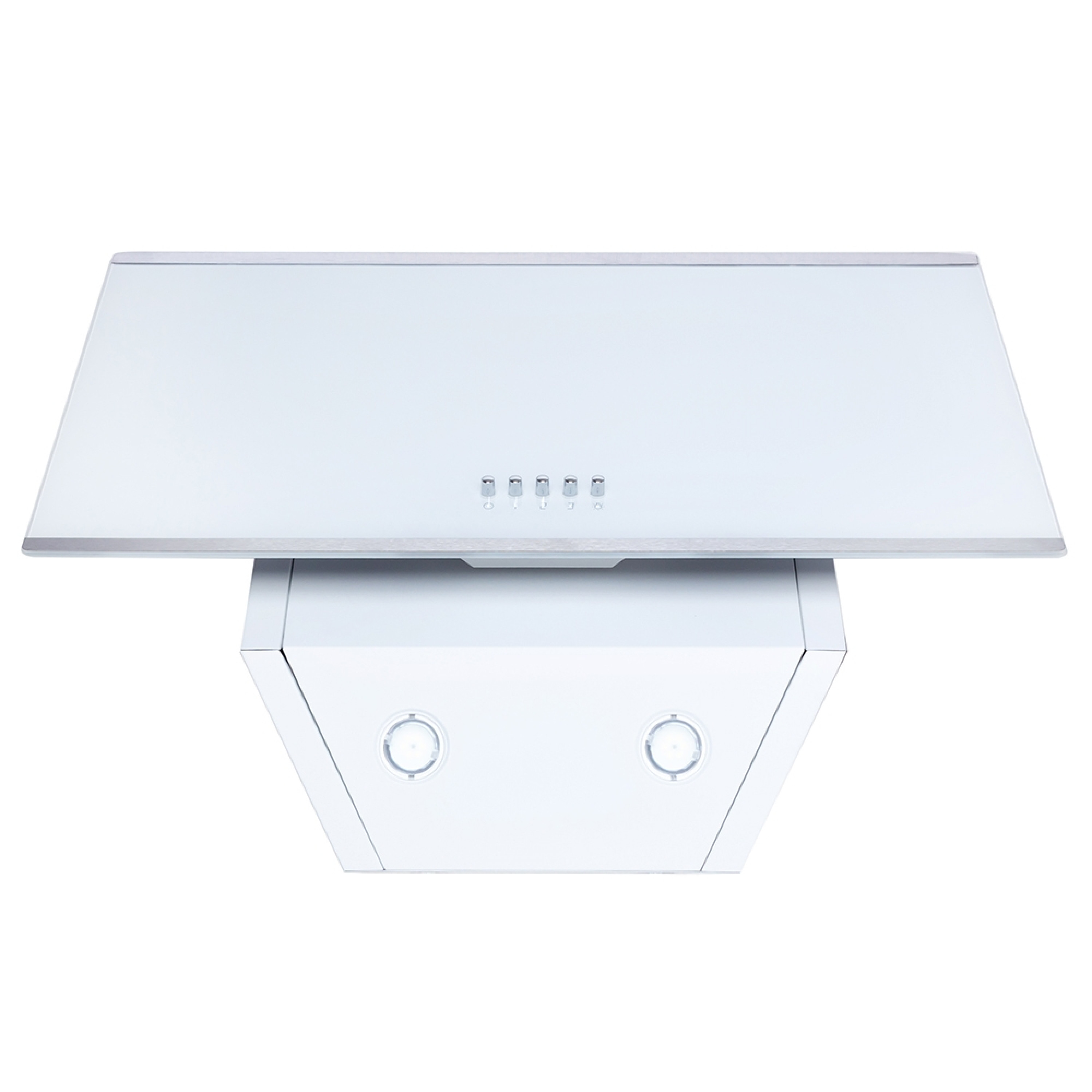 Витяжка декоративна похила Minola HDN 6202 WH/INOX 700 LED - зображення 6