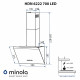 Витяжка декоративна похила Minola HDN 6222 BL/INOX 700 LED - зображення 13