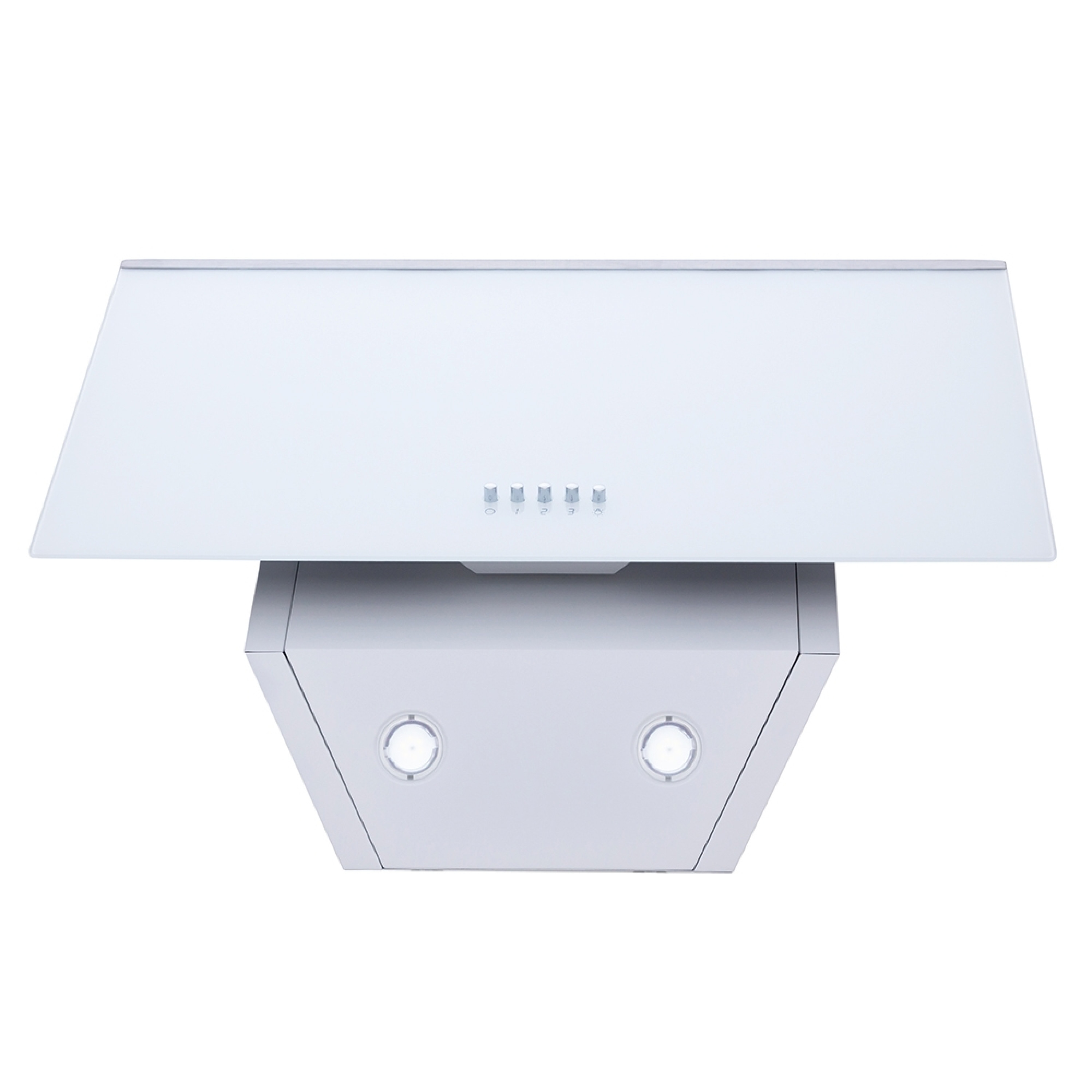 Витяжка декоративна похила Minola HDN 6222 WH/INOX 700 LED - зображення 6