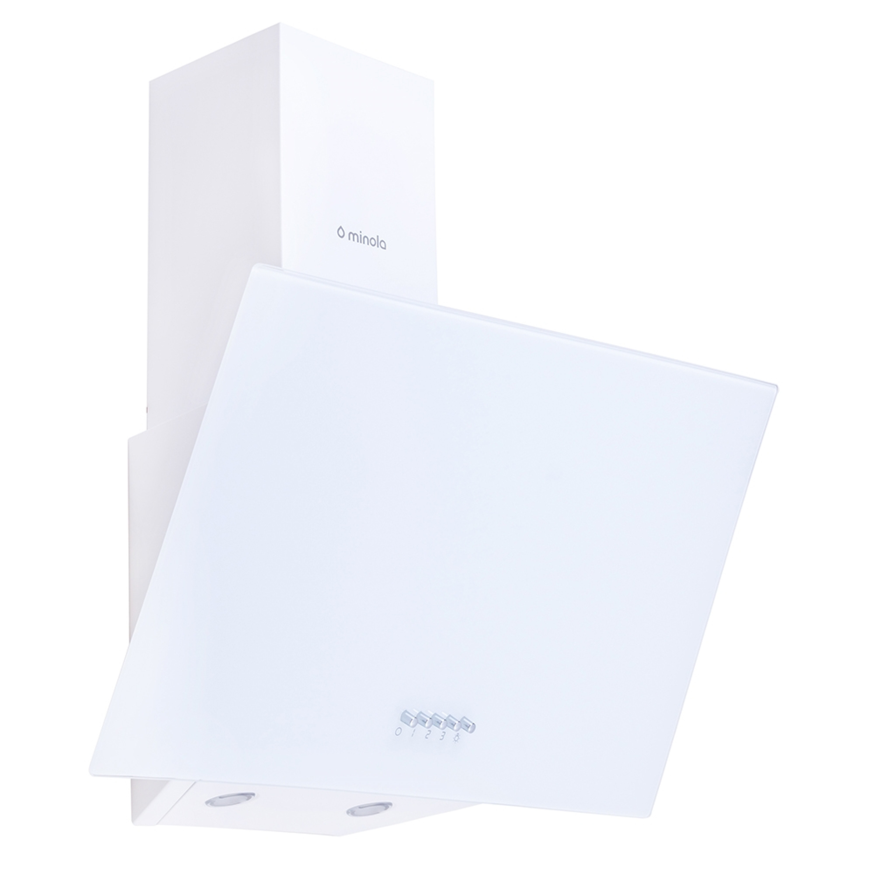 Витяжка декоративна похила Minola HDN 6242 WH 700 LED - зображення 2