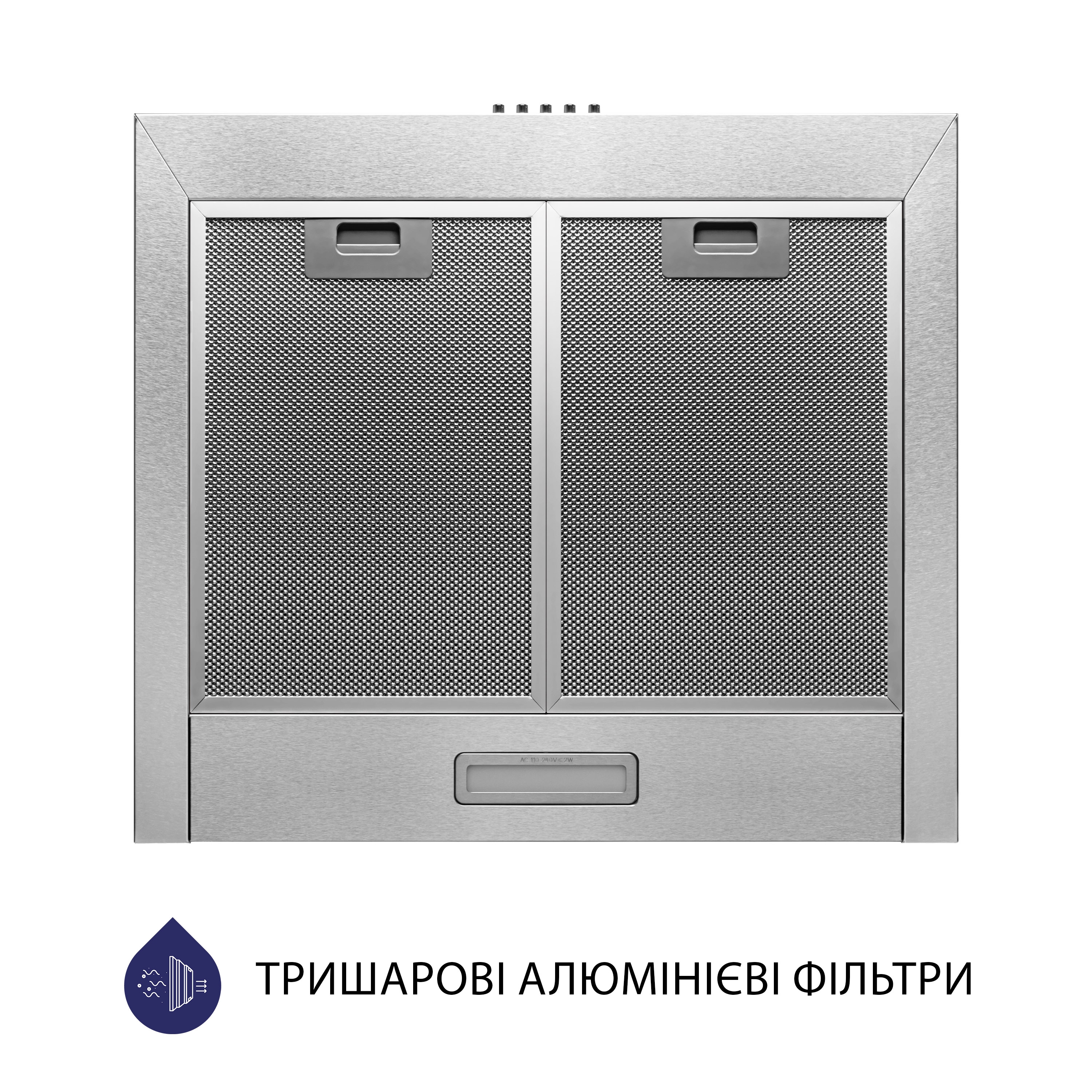 Витяжка купольна Minola HK 5214 I 700 LED - зображення 5