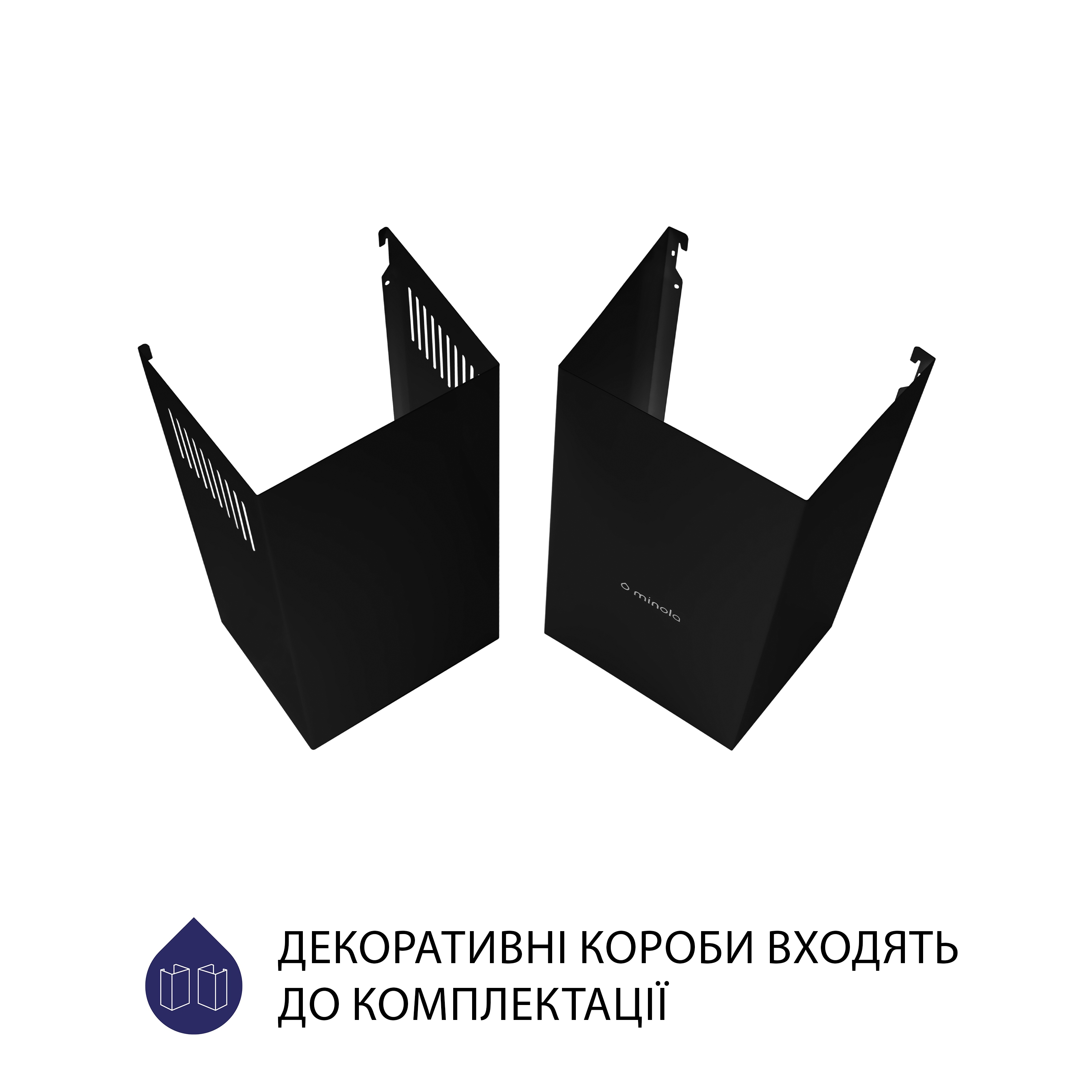 Витяжка купольна Minola HK 5614 BL 1000 LED - зображення 8