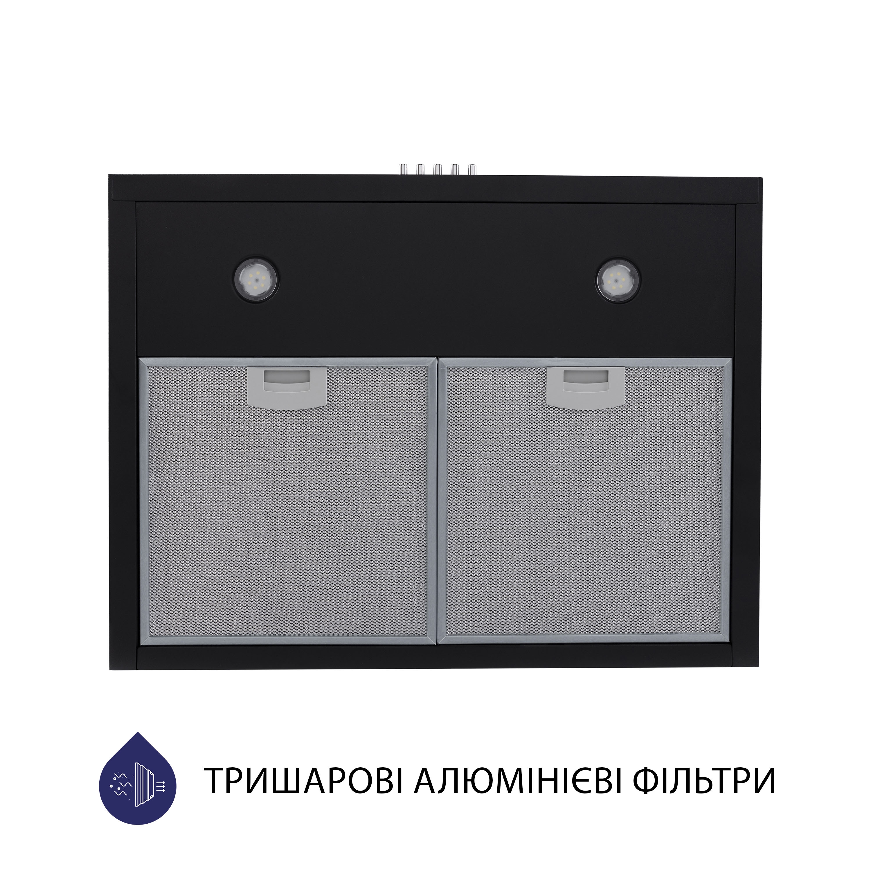 Витяжка купольна Minola HK 6412 BL 850 LED - зображення 5