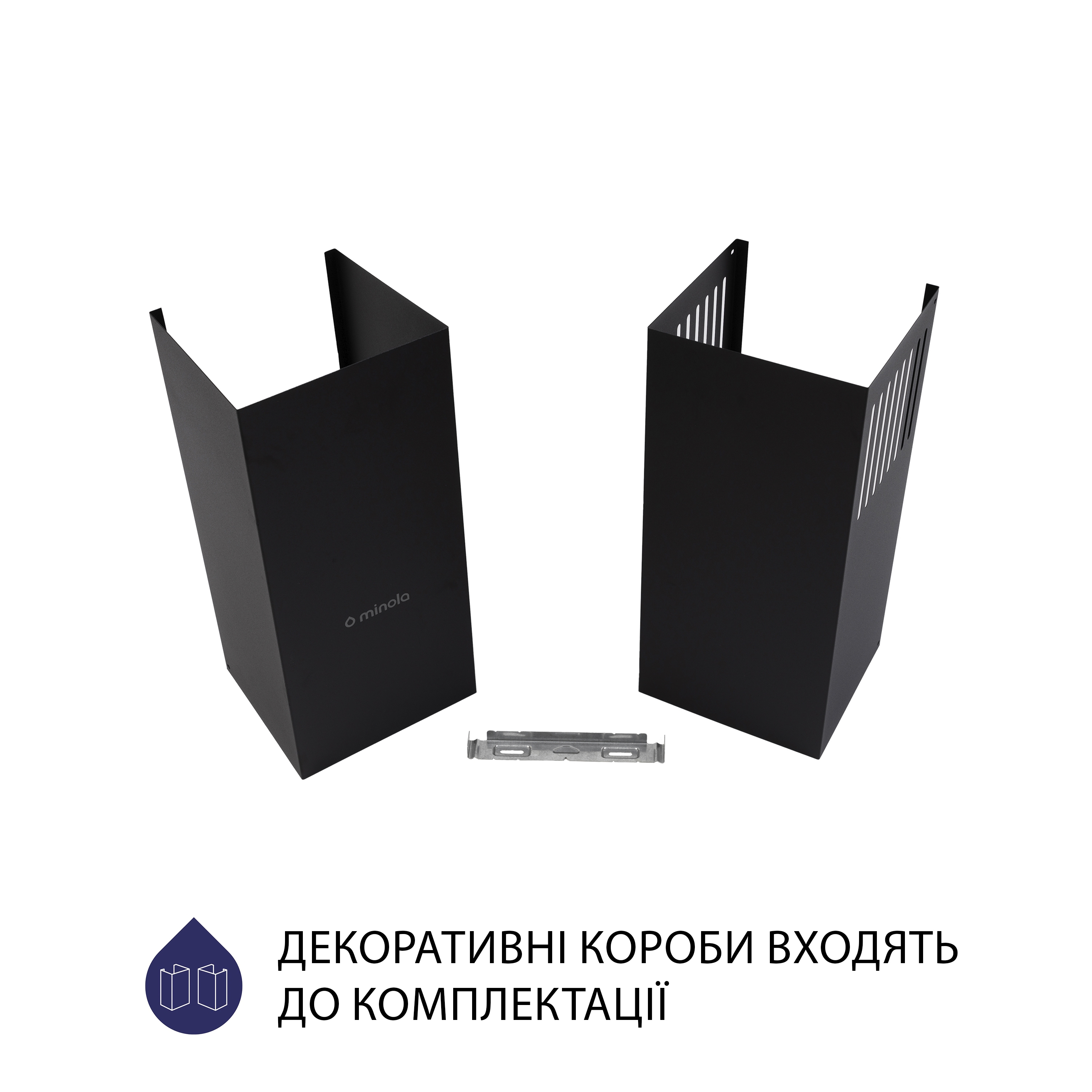 Витяжка купольна Minola HK 6412 BL 850 LED - зображення 8