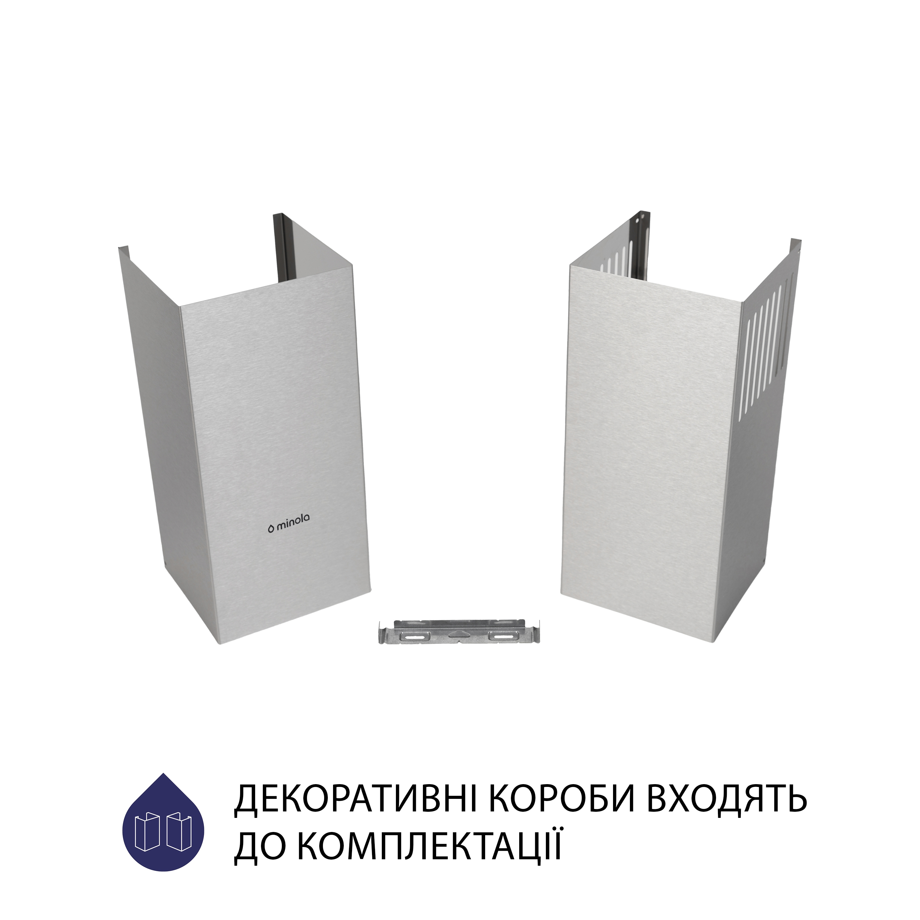 Витяжка купольна Minola HK 6412 I 850 LED - зображення 8