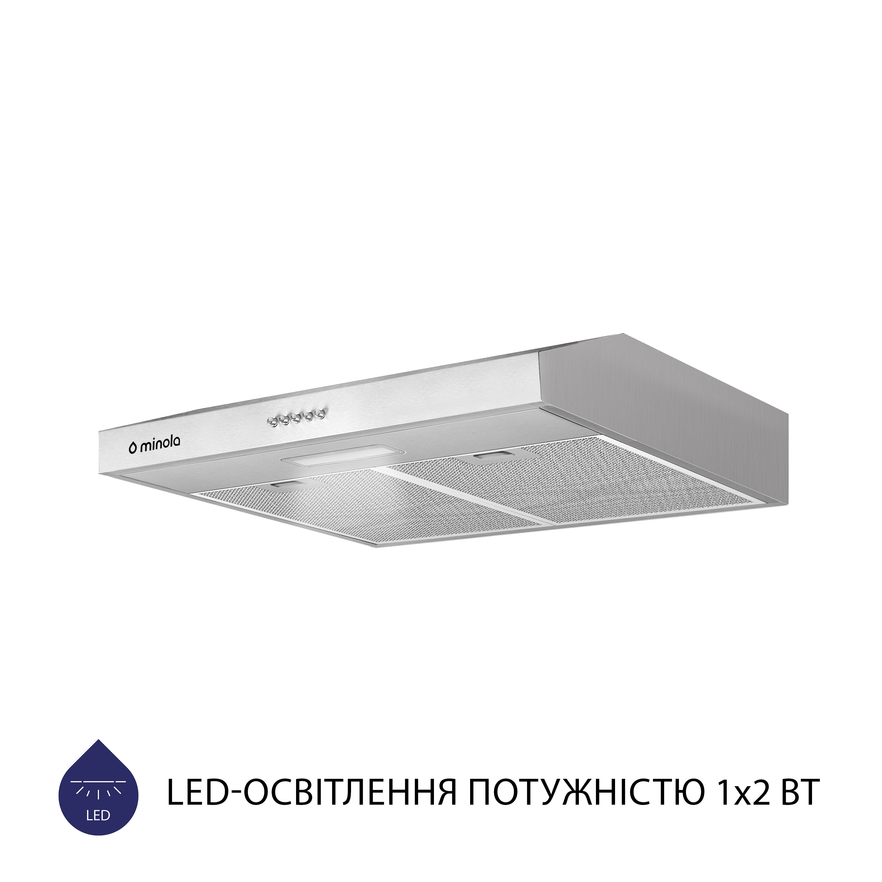 Витяжка плоска Minola HPL 504 I - зображення 3