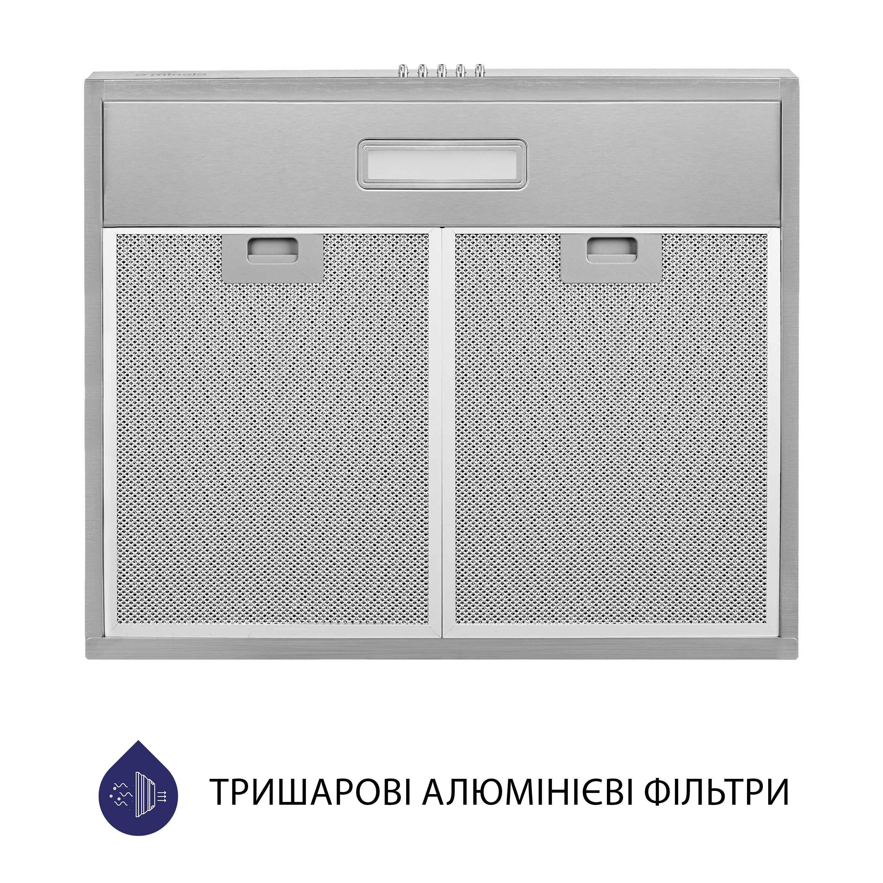 Витяжка плоска Minola HPL 504 I - зображення 5