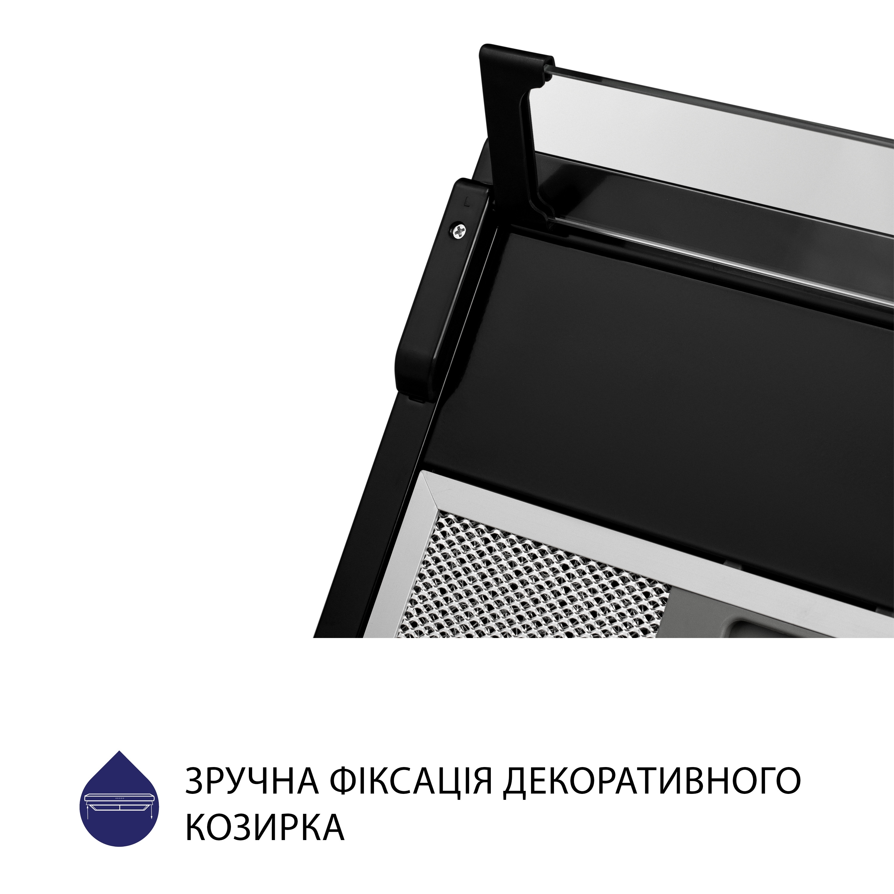 Витяжка плоска Minola HPL 517 BL - зображення 5