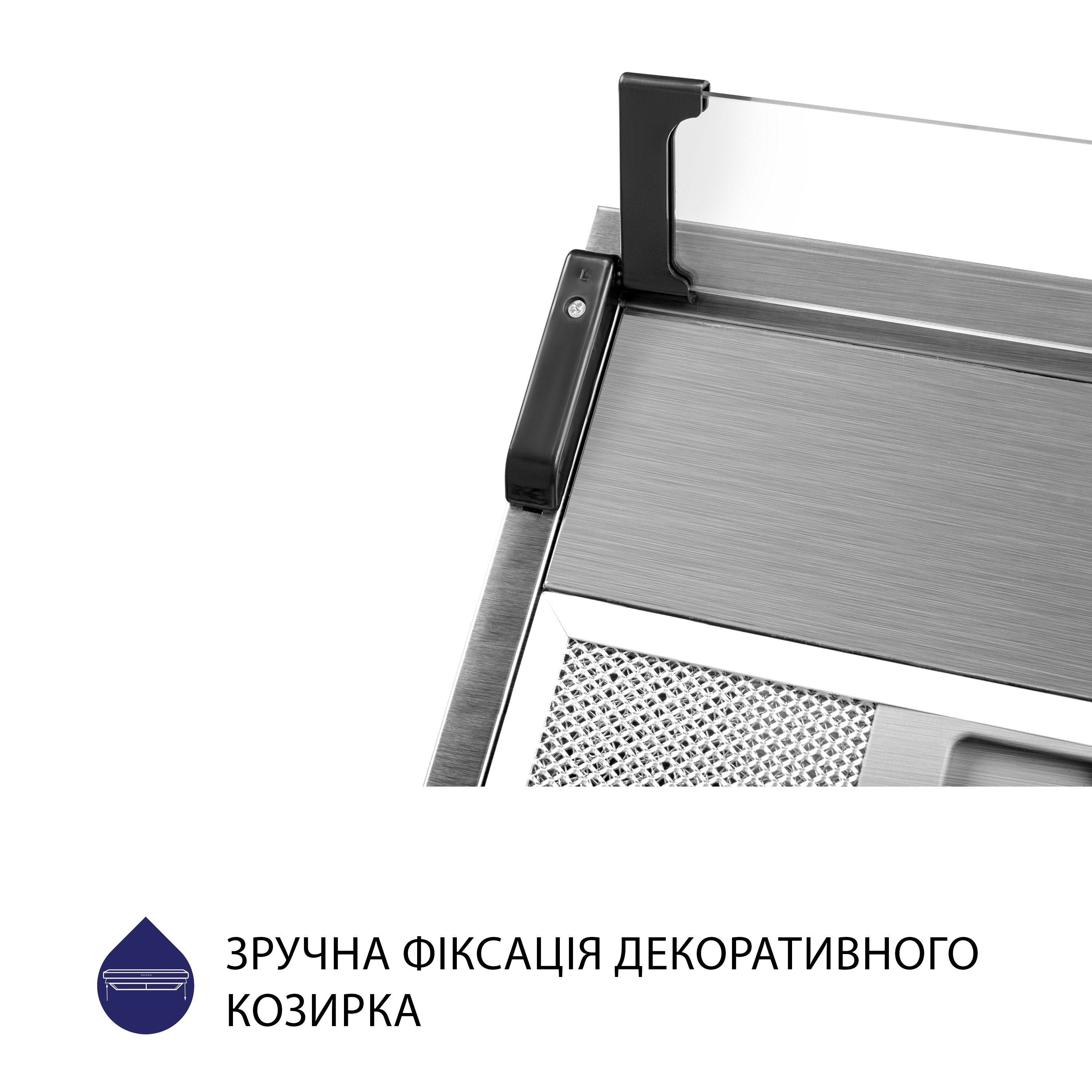 Вытяжка плоская Minola HPL 517 I - зображення 5
