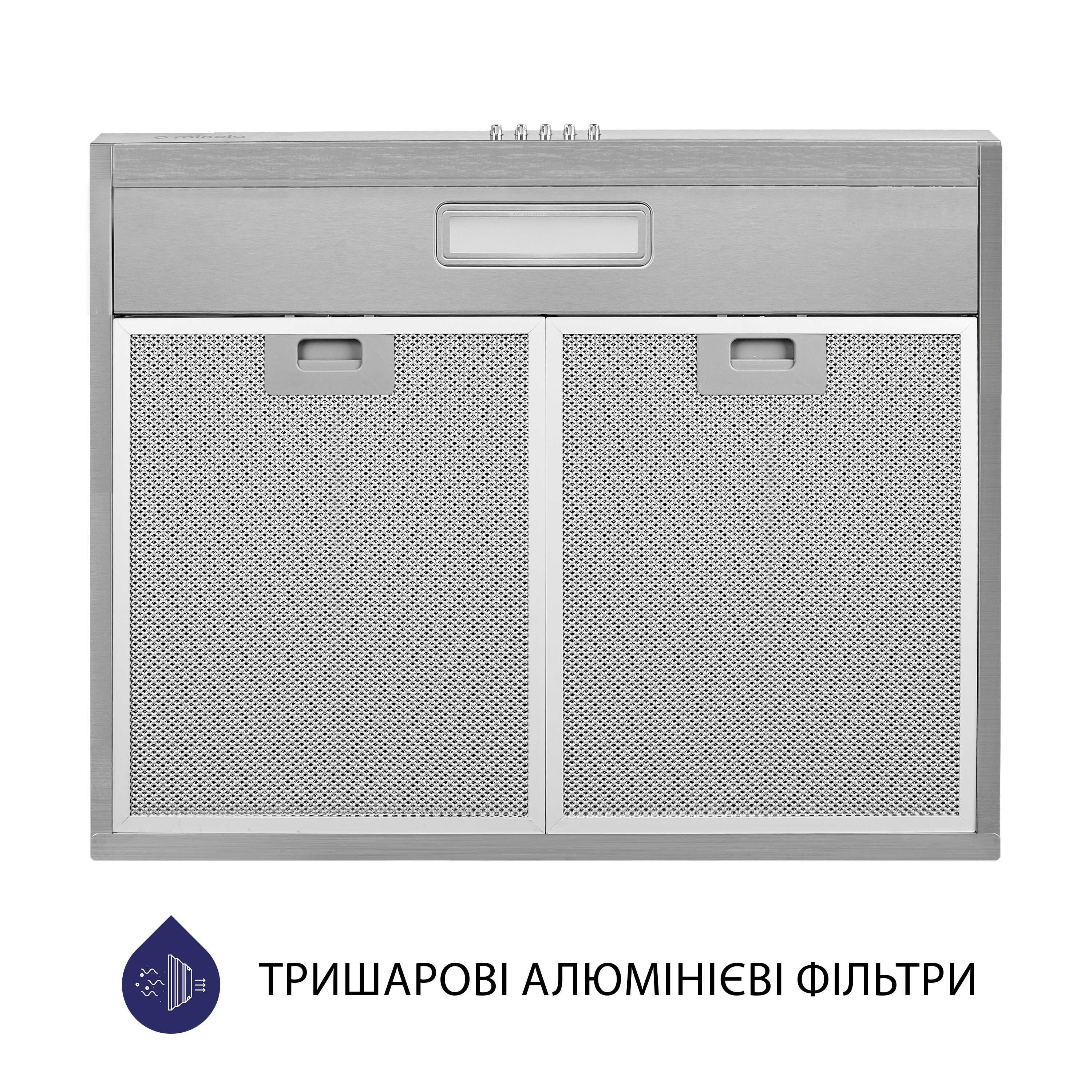 Витяжка плоска Minola HPL 604 I - зображення 5