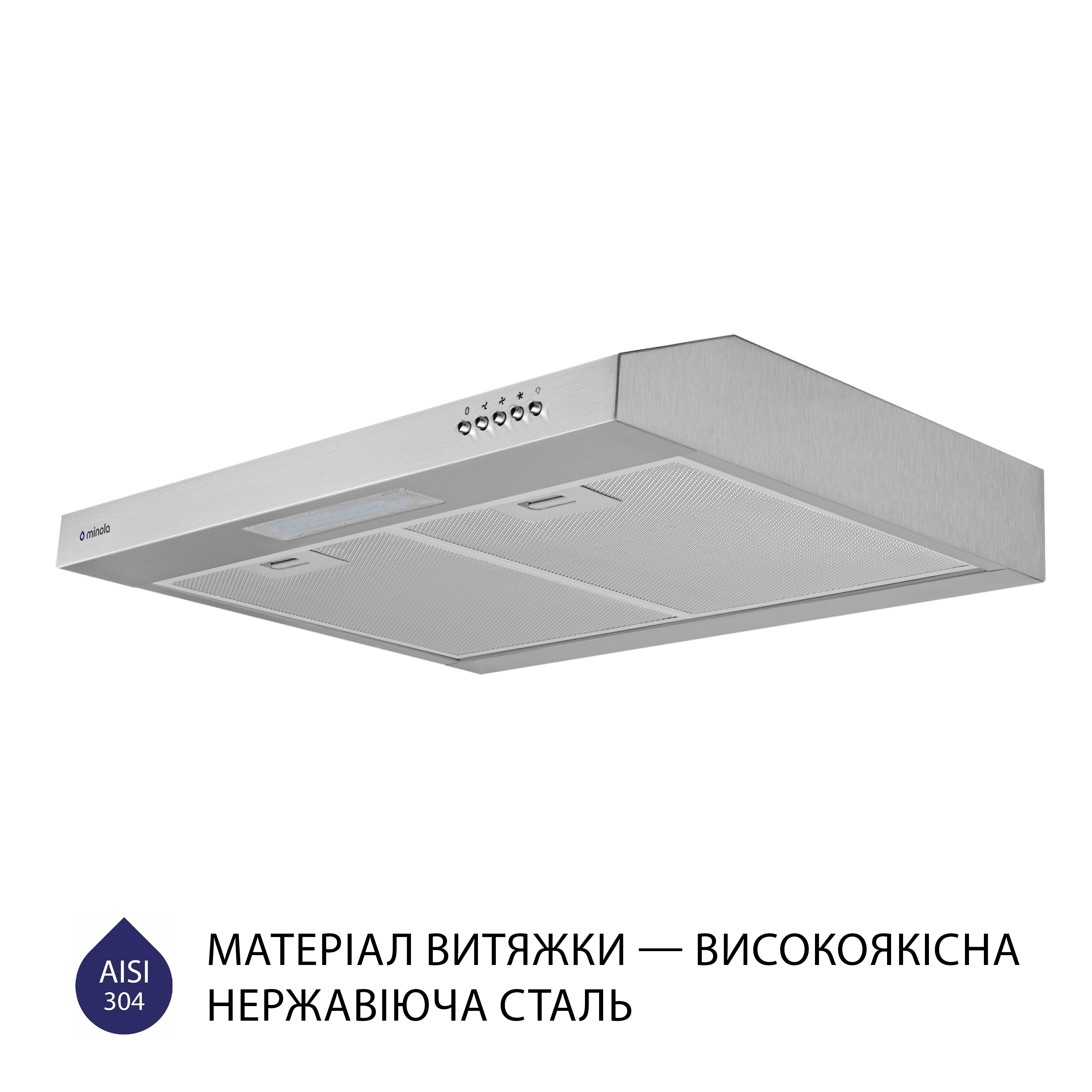 Витяжка плоска Minola HPL 612 I - зображення 3