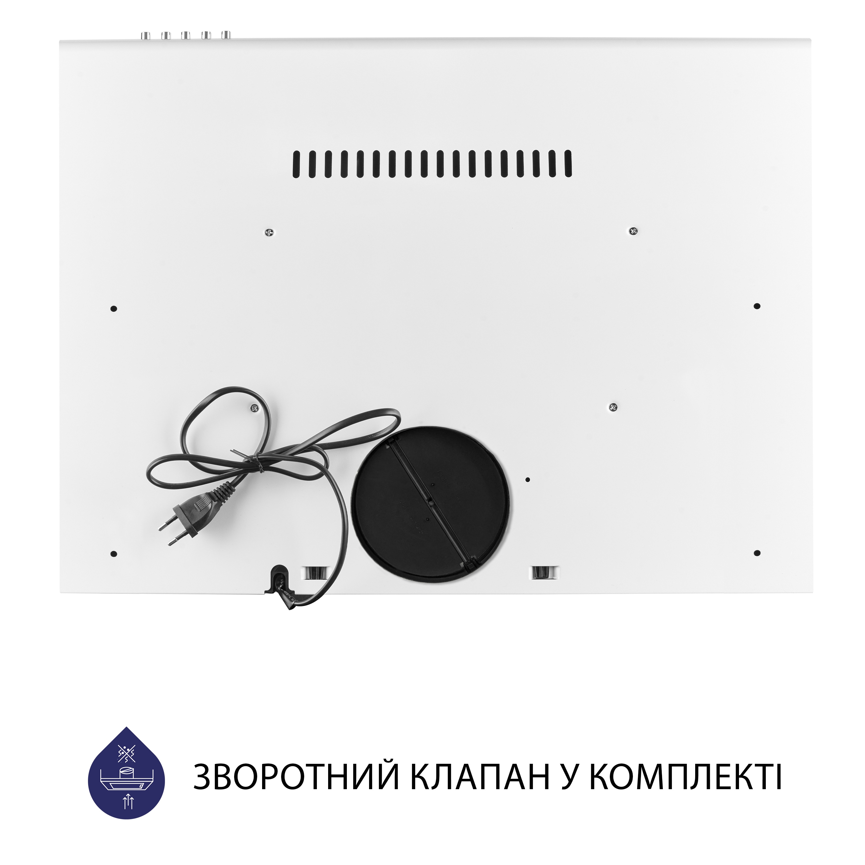 Витяжка плоска Minola HPL 613 WH - зображення 7
