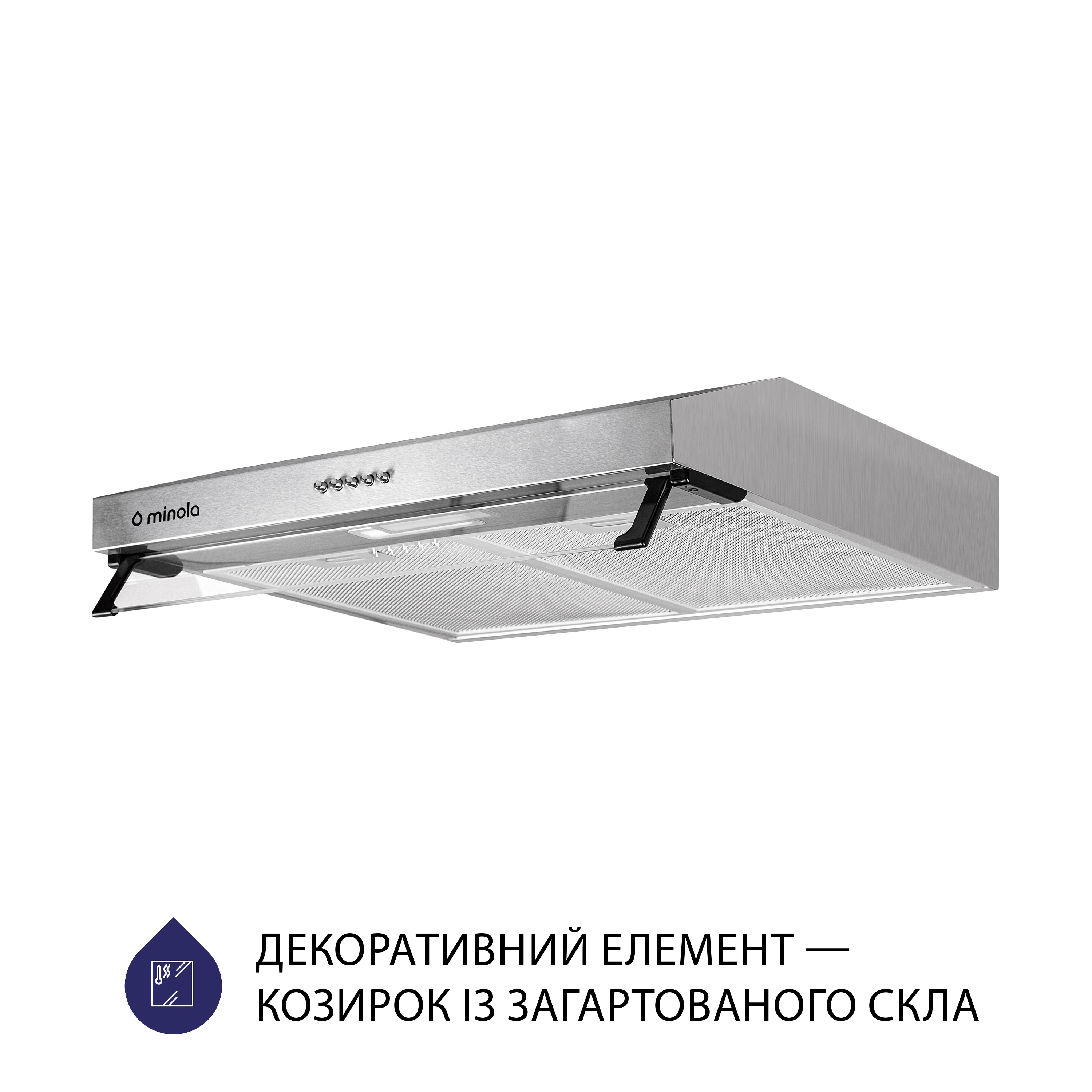 Витяжка плоска Minola HPL 614 I - зображення 4