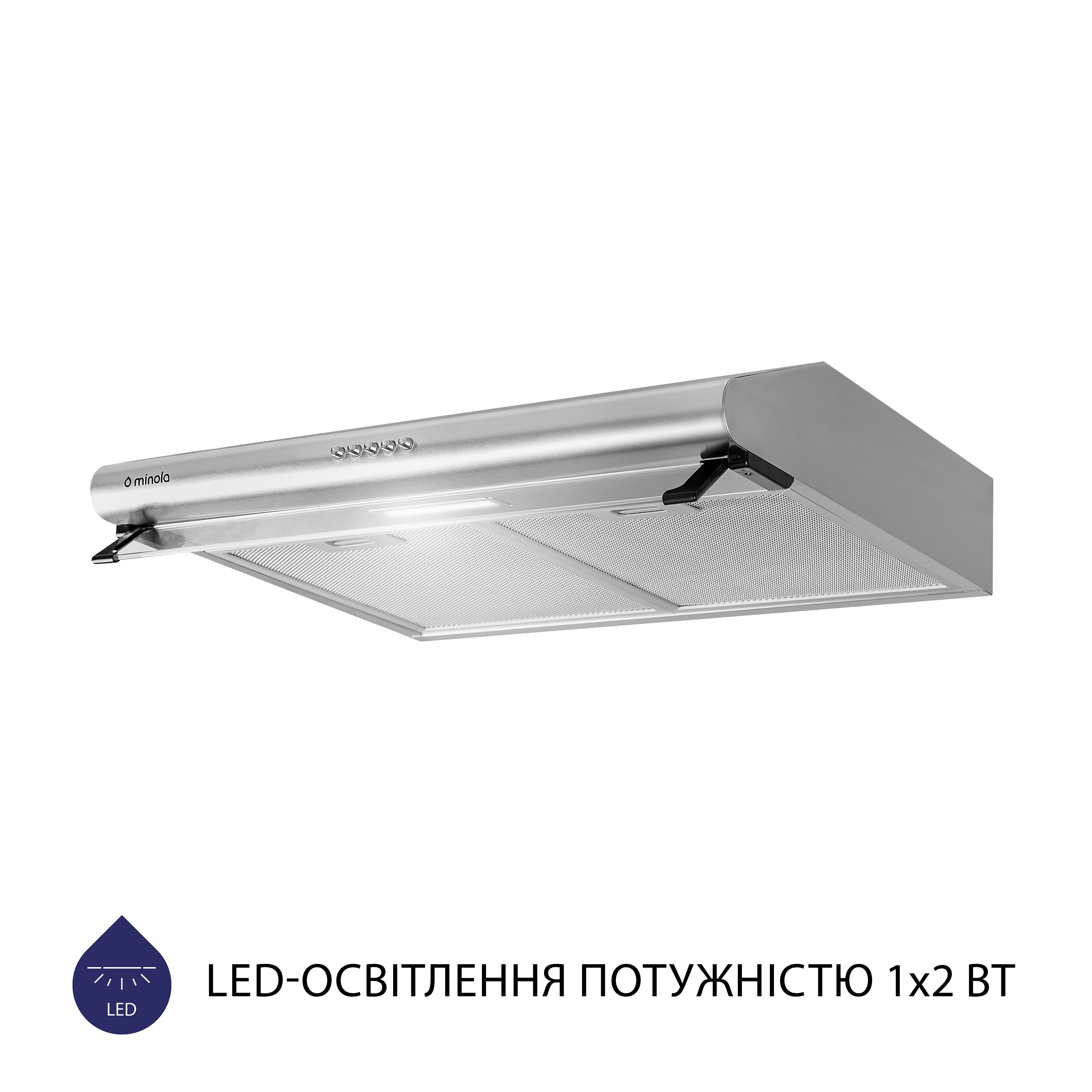 Витяжка плоска Minola HPL 615 I - зображення 3